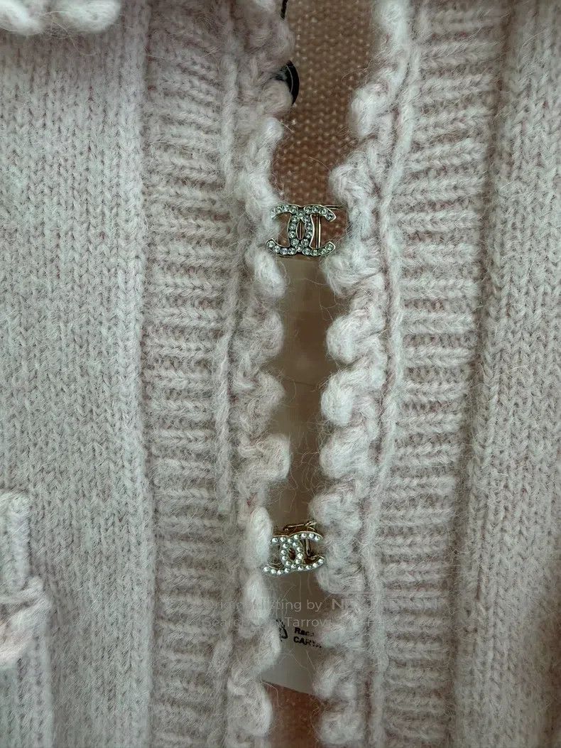 Chanel Chanel Pink lace cardigan coat Size XS / US 0-2 / IT 36-38 - 3 Thumbnail
