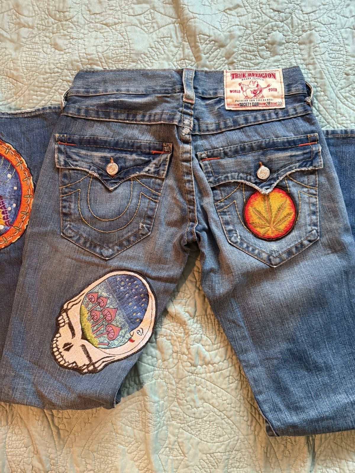 True Religion Custom True Religion Jeans Size 28" / US 6 / IT 42 - 3 Thumbnail
