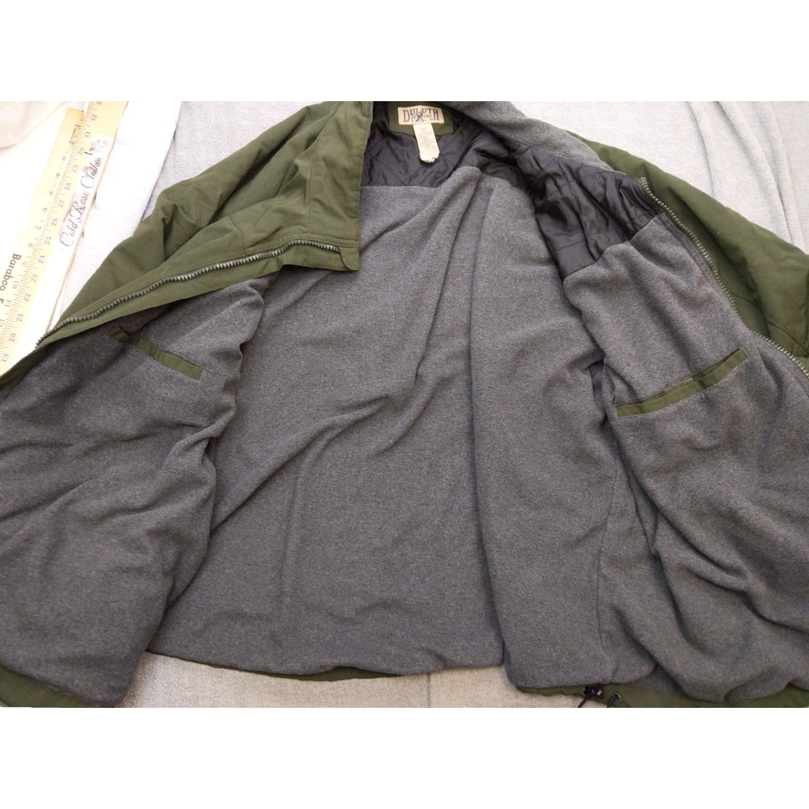 Duluth Trading Company VINTAGE not applicable; but actual: Duluth Trading Co Jacket Mens 4XL Green Insulated Nylon Parka Outdoor Winter Size US XXL / EU 58 / 5 - 5 Thumbnail
