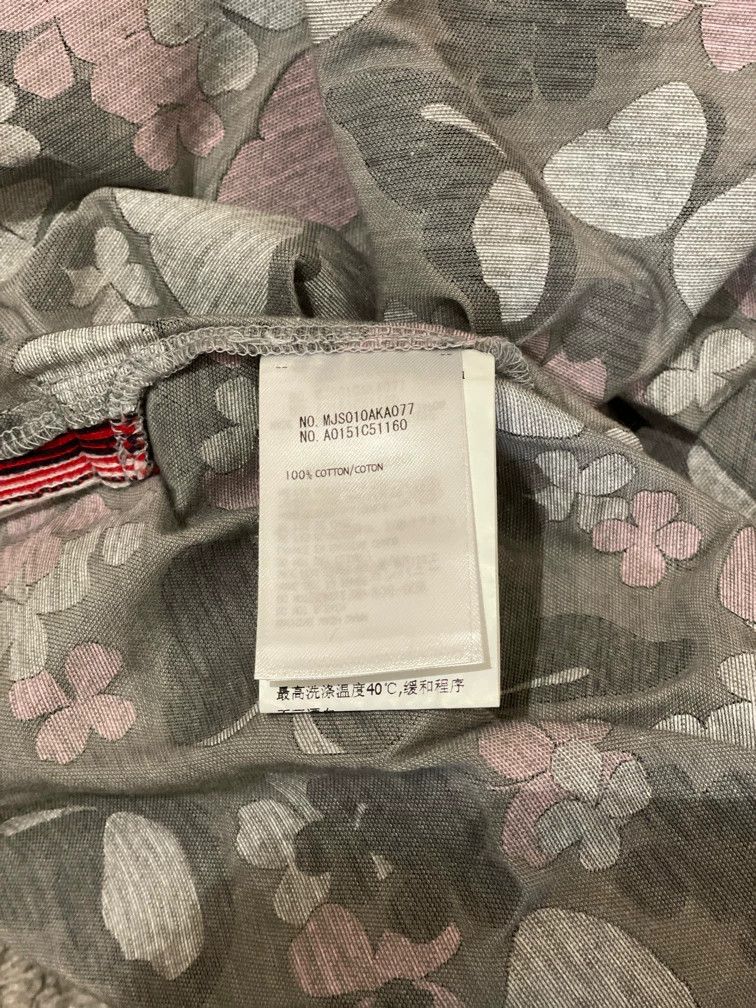 Thom Browne Thom browne Gray full-print pink and white butterfly short- Size M / US 6-8 / IT 42-44 - 8 Thumbnail