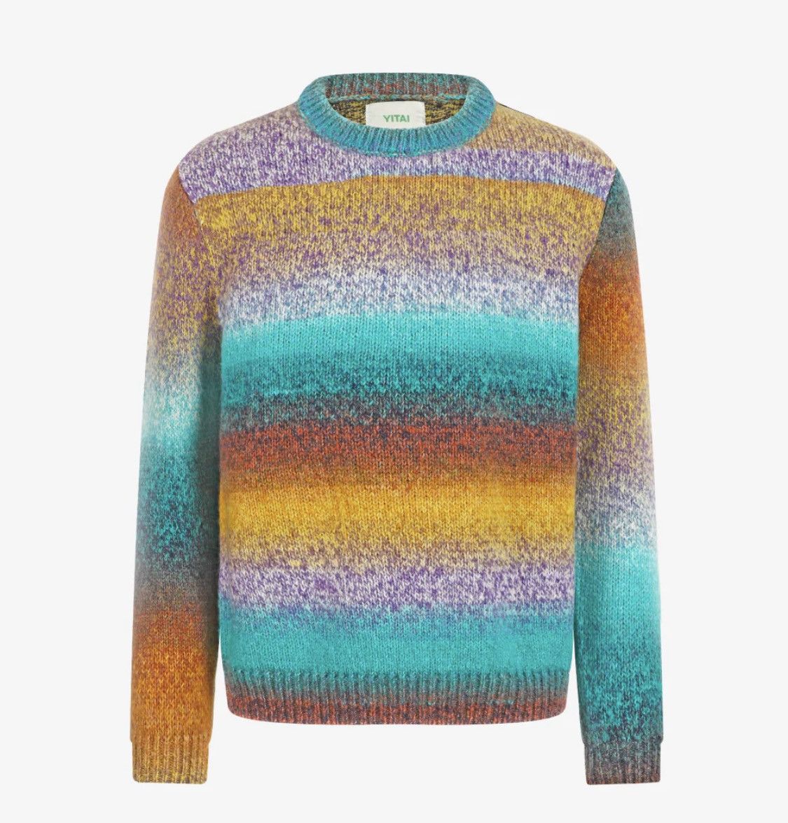 YITAI Men’s XXL Yitai Radio Star Knit Jumper |Mohair & Wool Blend Size US XXL / EU 58 / 5 - 2 Thumbnail