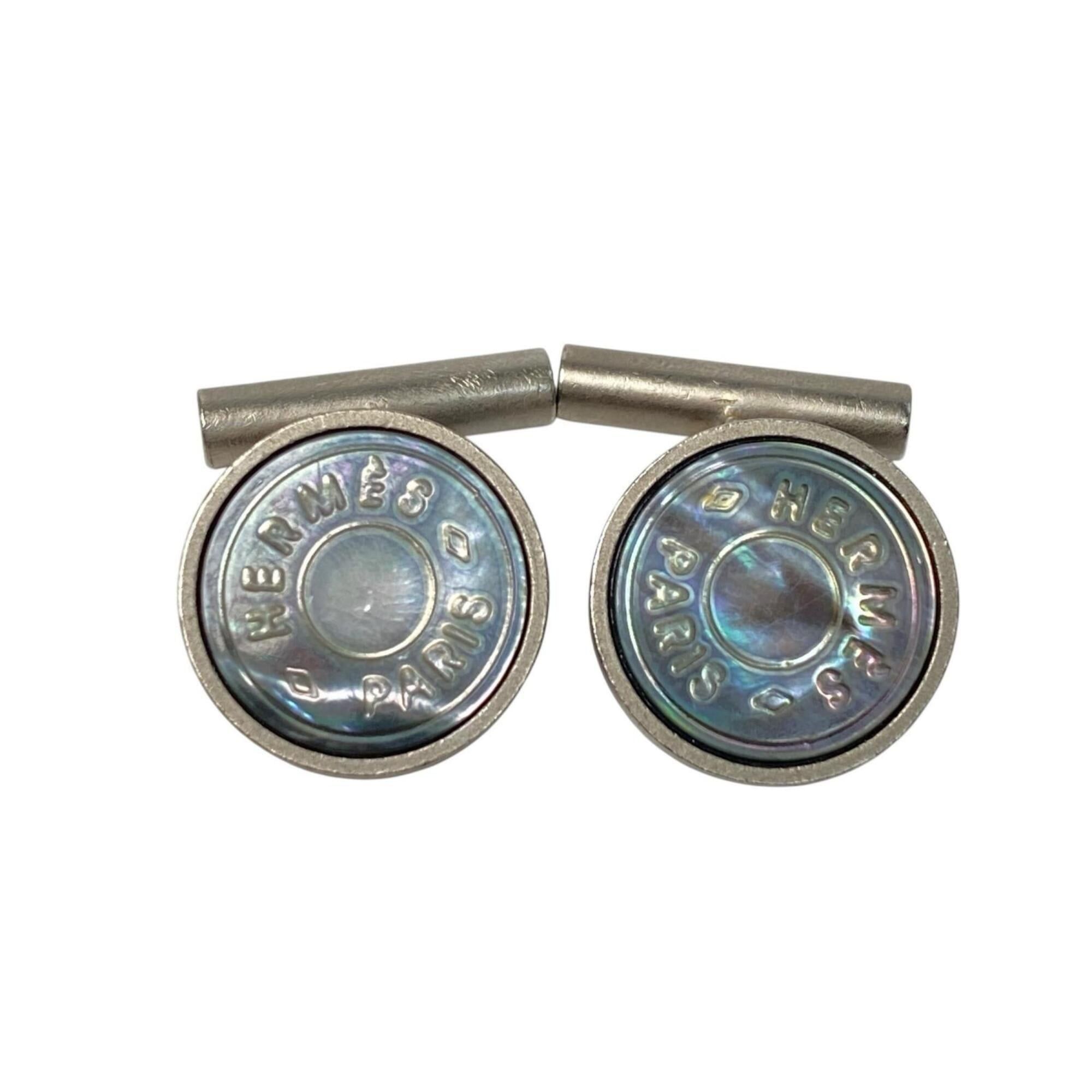Hermes Hermes Sellier Cufflinks GP x Shell Men's Size ONE SIZE - 1 Thumbnail