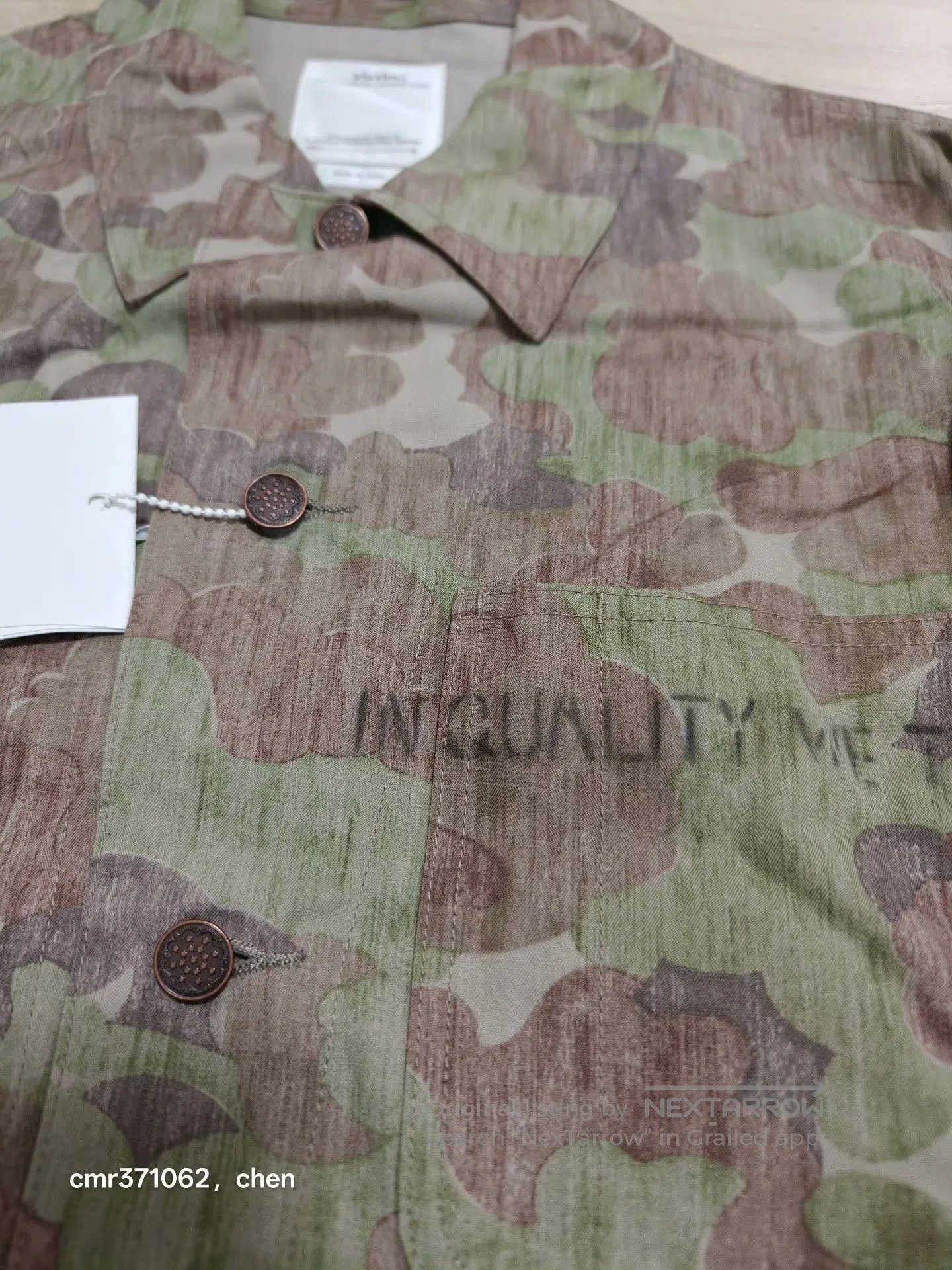 Visvim visvim 21AW Baker Coverall Camo Jacket. Size US S / EU 44-46 / 1 - 3 Thumbnail