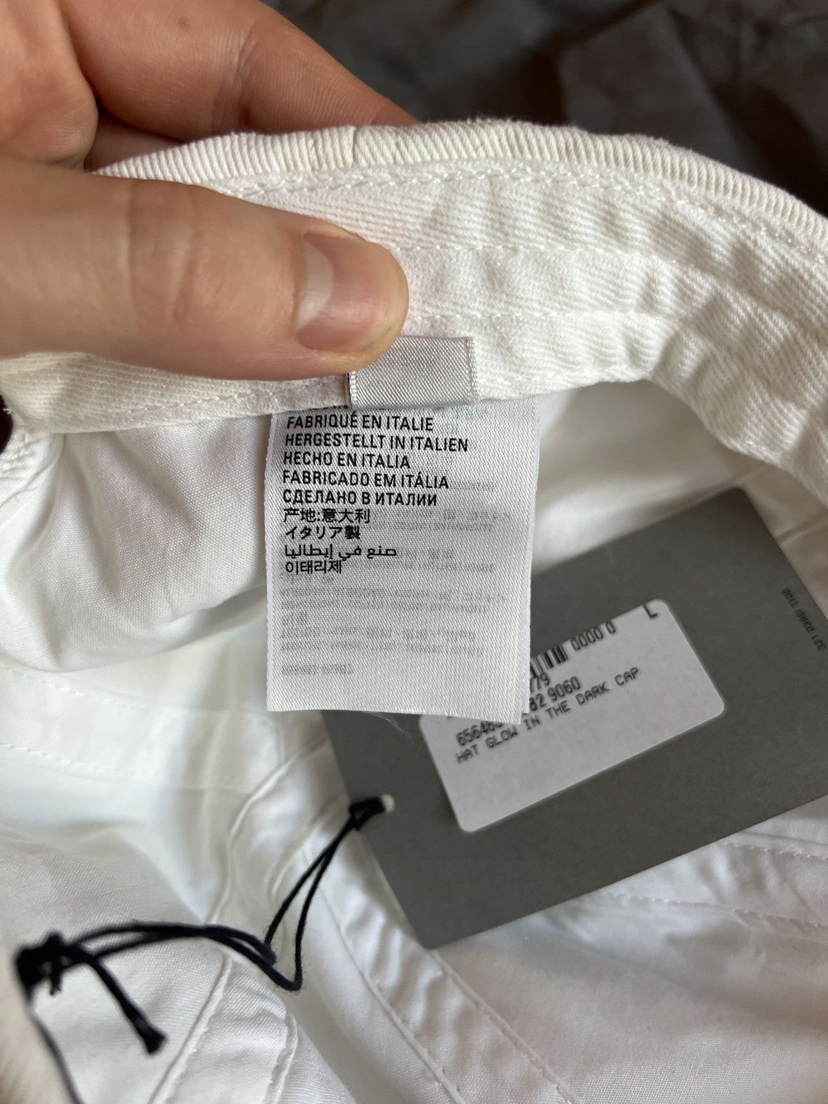 Balenciaga Balenciaga Glow in the Dark Cap - Size L (59cm) Size ONE SIZE - 5 Thumbnail