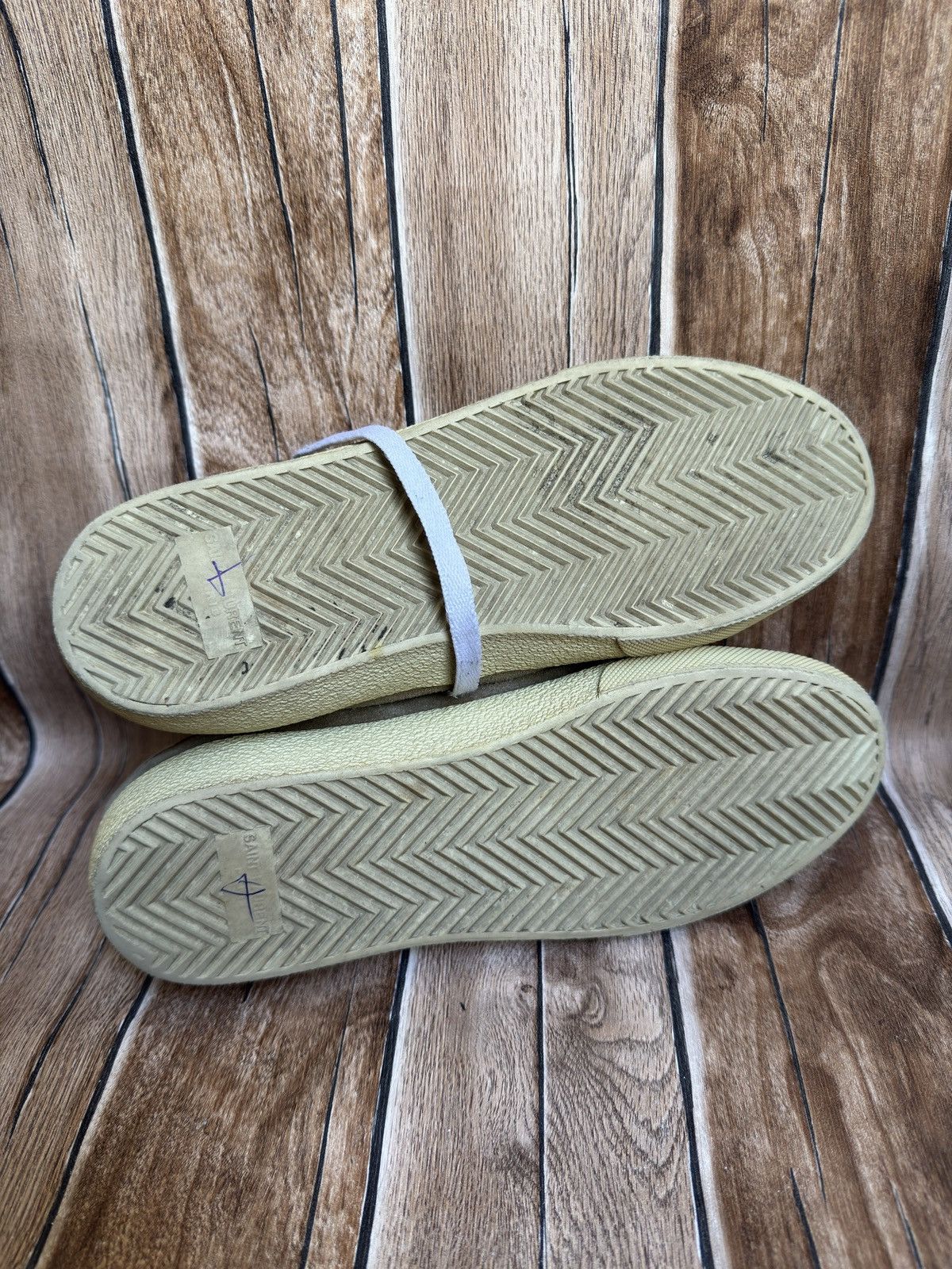 Hedi Slimane × Saint Laurent Paris court classic trainers Size US 7.5 / IT 37.5 - 14 Thumbnail