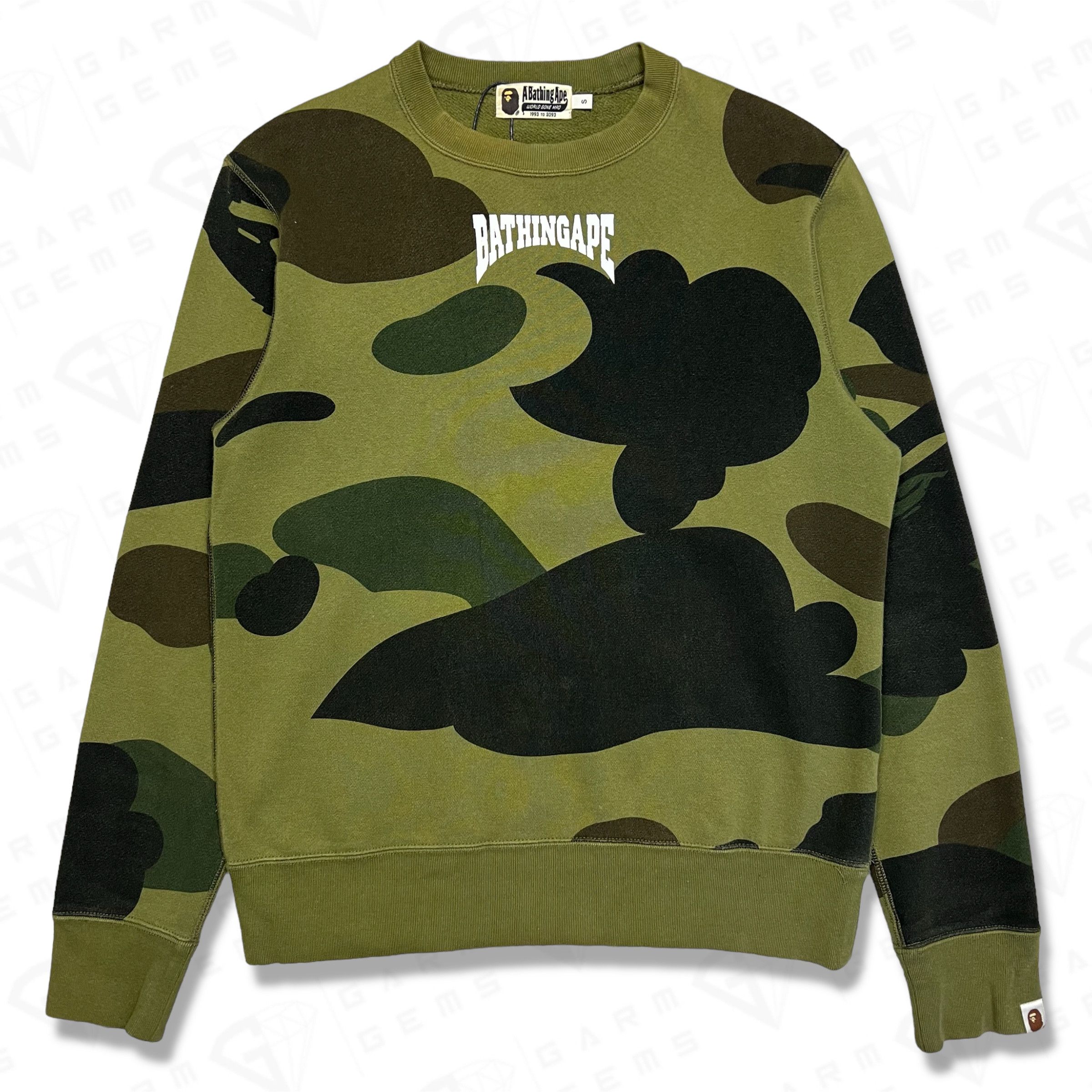 Bape A Bathing Ape 1st Camo Ape Head Sweatshirt Size US S / EU 44-46 / 1 - 1 Thumbnail