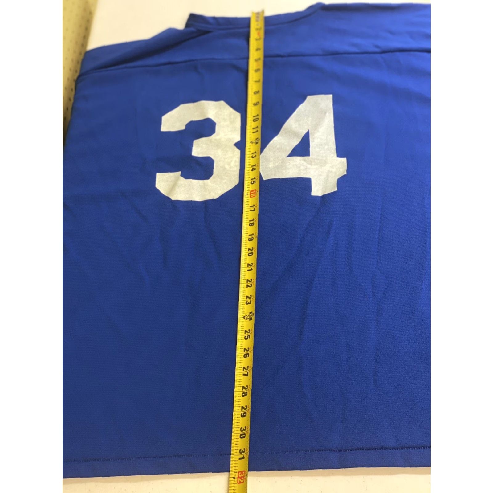 Vintage VINTAGE Moore Sports Jersey Hockey Blue 2XL Adult Long Sleeve Athletic Knit School University Mens Jersey XXL Blues Size US XXL / EU 58 / 5 - 6 Thumbnail