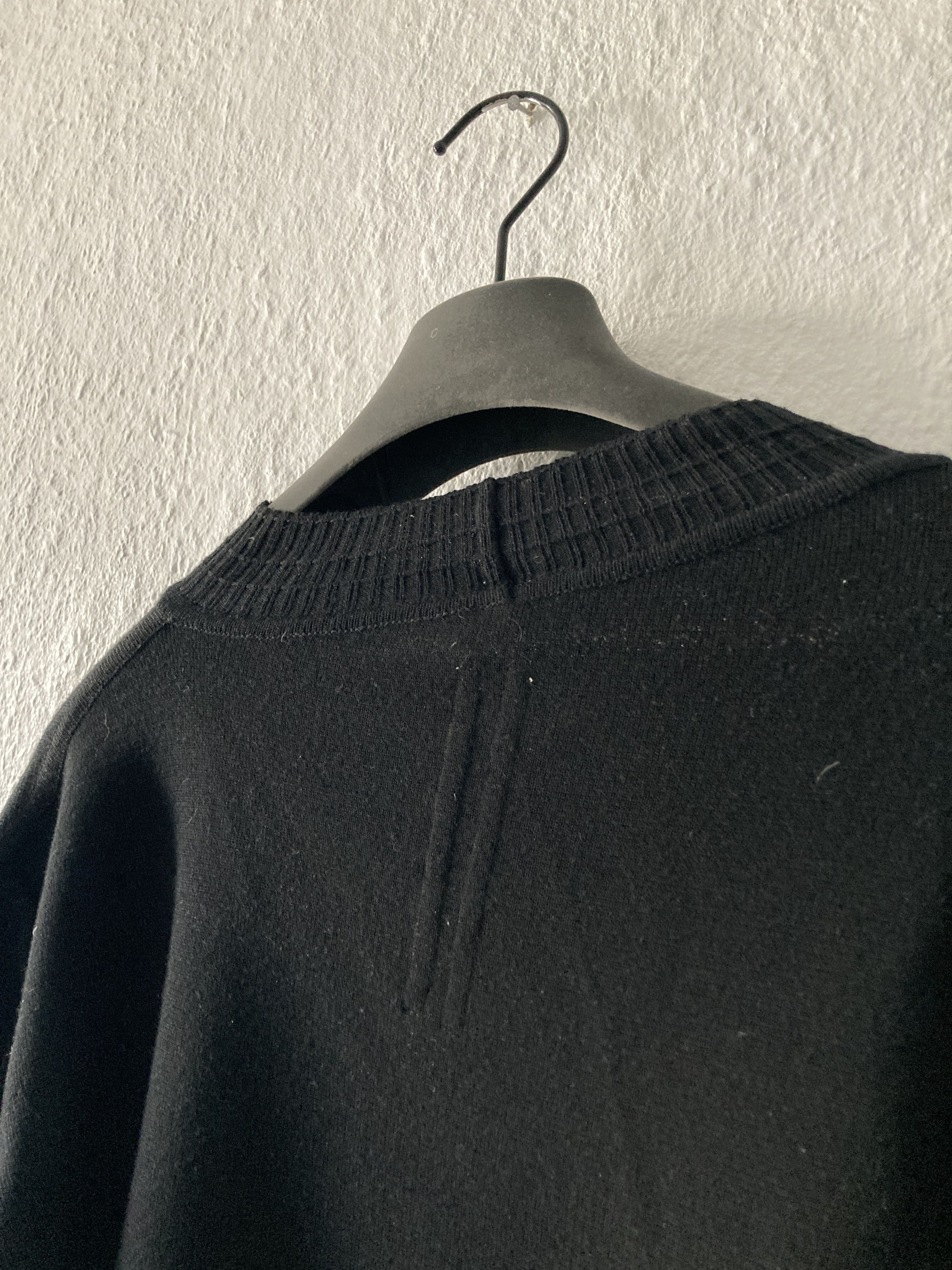 Rick Owens F/W 17 „GLITTER“ Black Subhuman Weakling Wool Knit L Size US L / EU 52-54 / 3 - 15 Thumbnail
