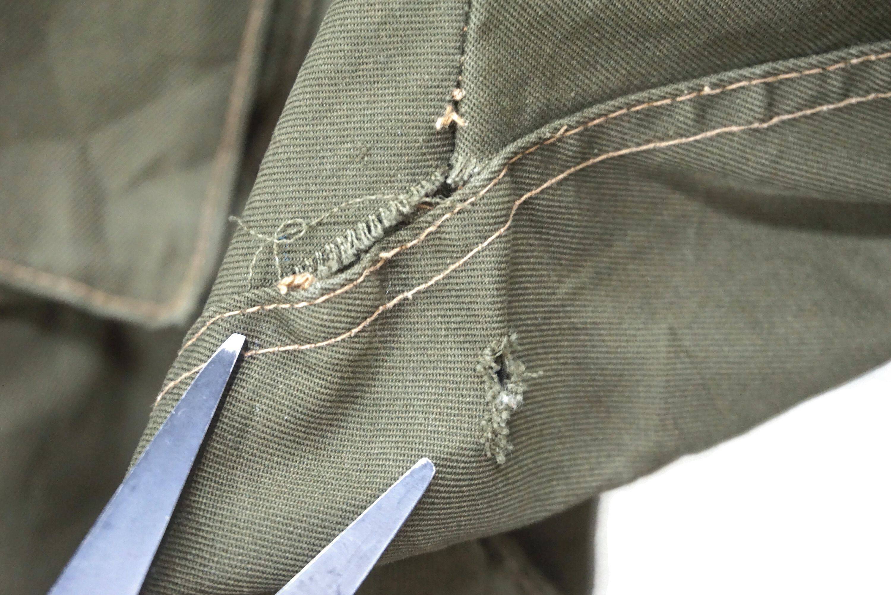 Vintage Panzera and Bove Caserta Italy 11-9-1973 Army Field Jacket Size US M / EU 48-50 / 2 - 12 Thumbnail
