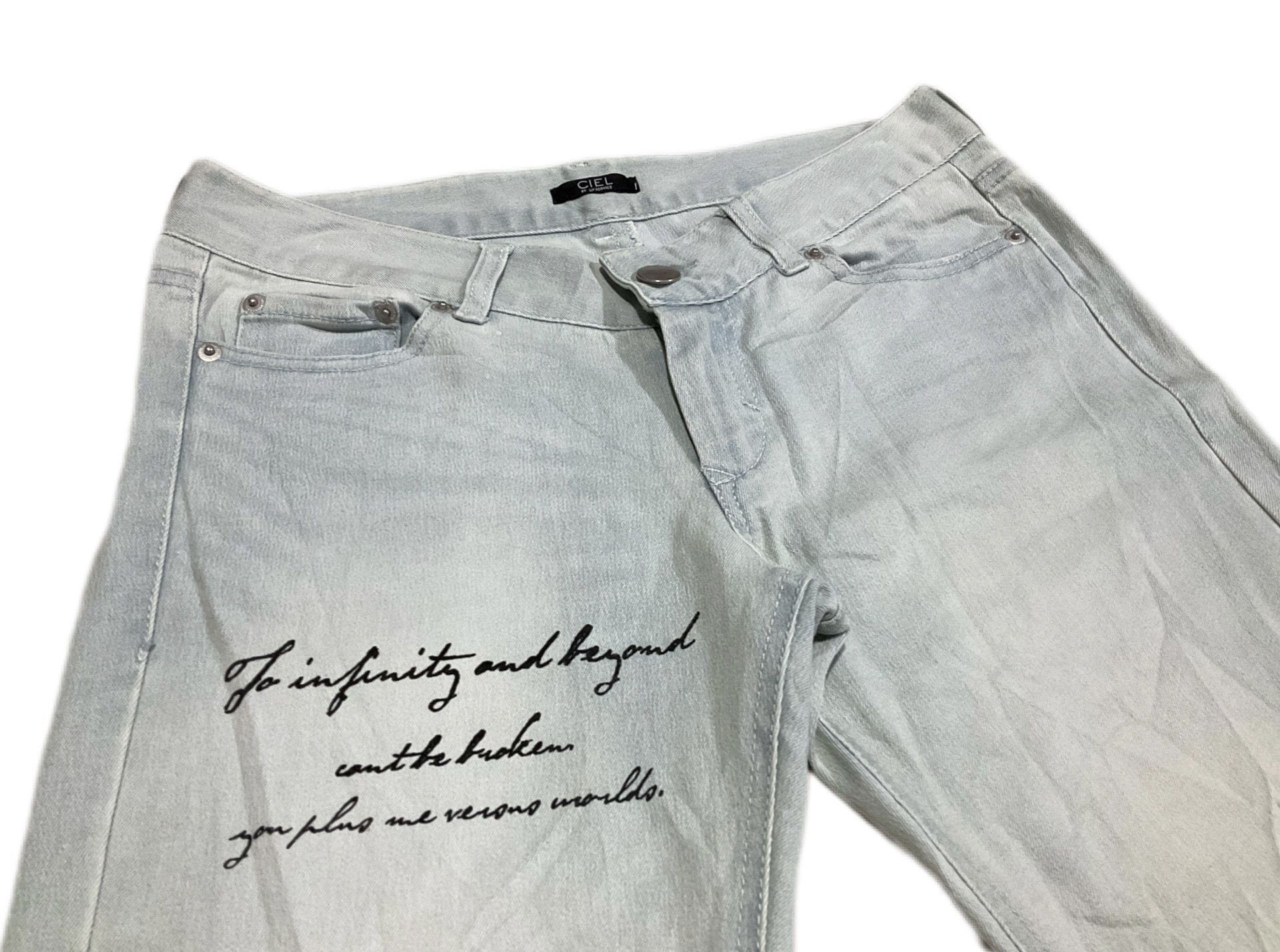 🔥Sick Y2K Ciel By Lip Service Poem Denim