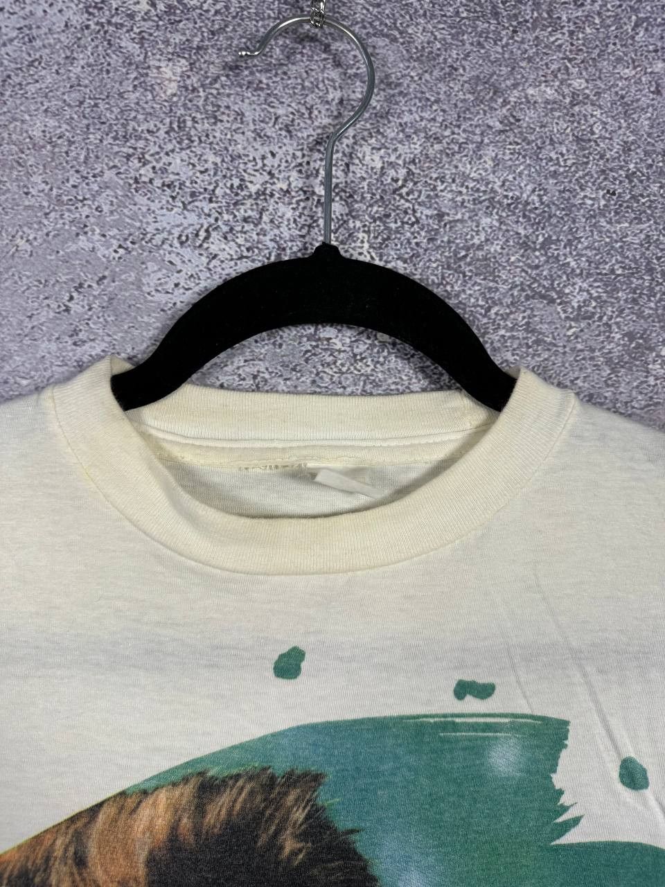 Band Tees 90's Vintage 1991 Rod Stewart Vagabond Heart Tour Tee Medium Size US M / EU 48-50 / 2 - 9 Thumbnail