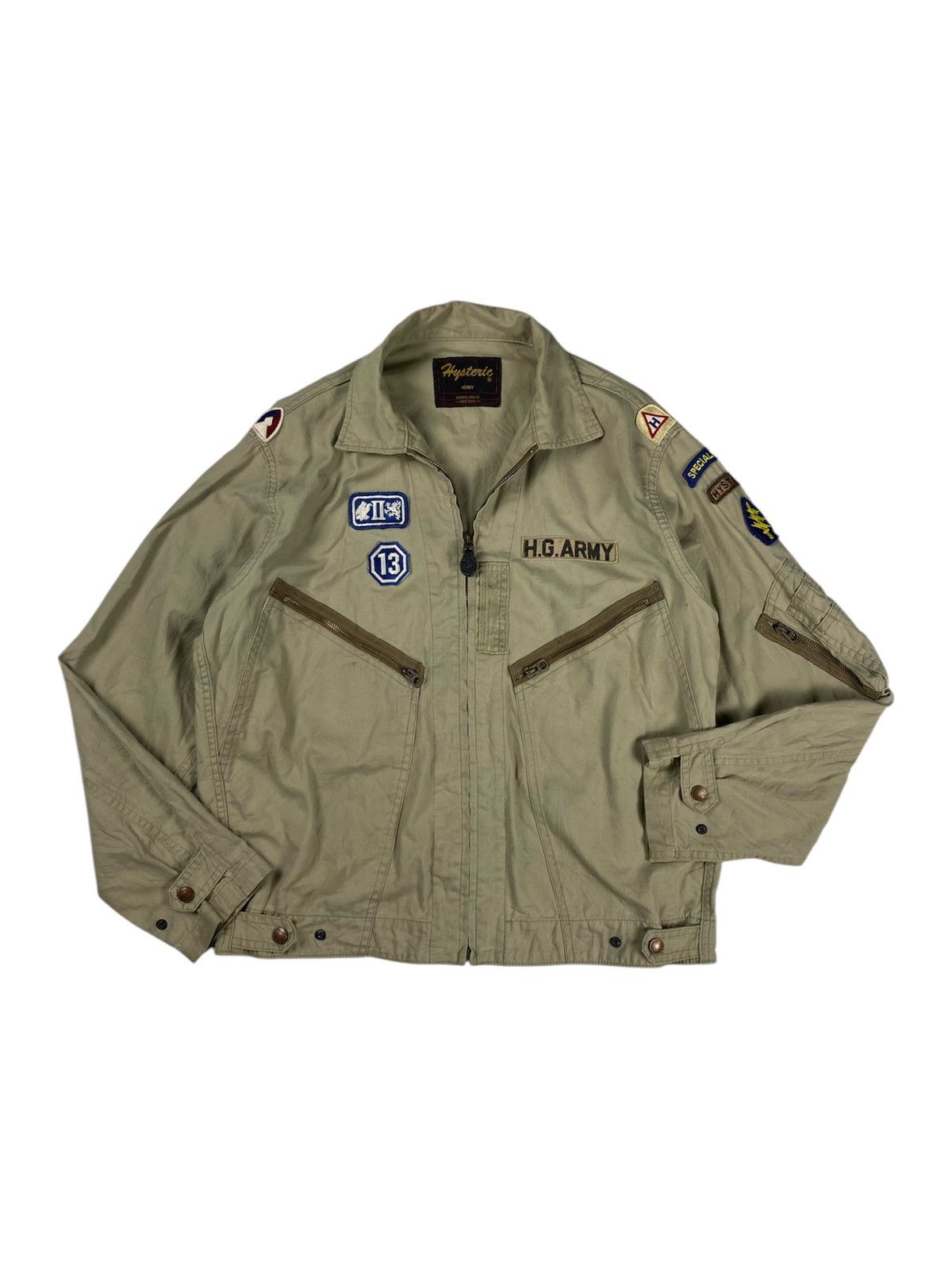Hysteric Glamour Hysteric Glamour Heavy Army Jacket Size US L / EU 52-54 / 3 - 1 Thumbnail