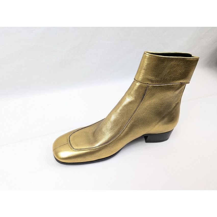 Saint Laurent Paris o1rshd1 Miles Boots in Gold Size US 9 / EU 42 - 8 Thumbnail