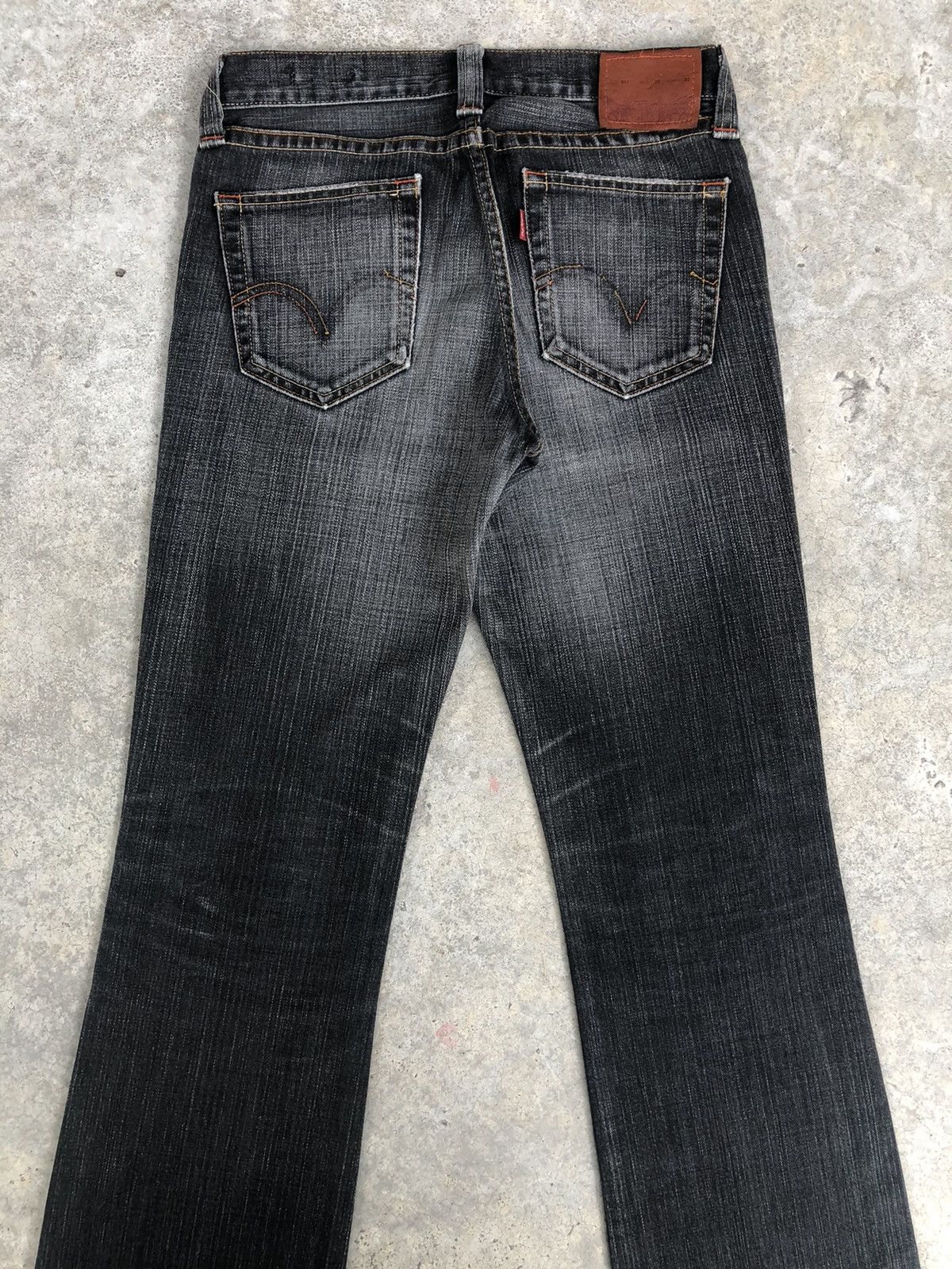 Levi's Y2k Levis 517 Flared Jeans Distressed Jeans Size US 29 - 8 Thumbnail