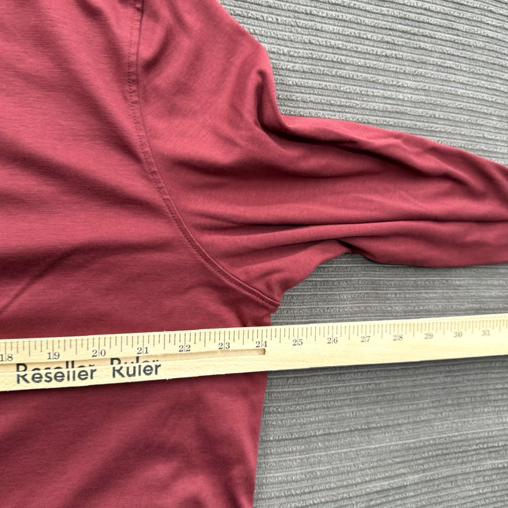 UNTUCKit UNTUCKit Polo Shirt Men XL Red Cotton Performance Long Sleeve Golf Golfing Shirt Size US XL / EU 56 / 4 - 4 Thumbnail