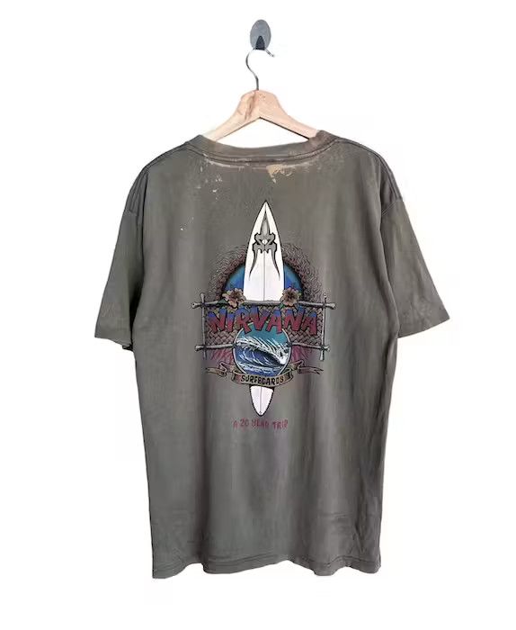 Nirvana Vintage Nirvana Surfboards Tshirt Size US L / EU 52-54 / 3 - 1 Thumbnail