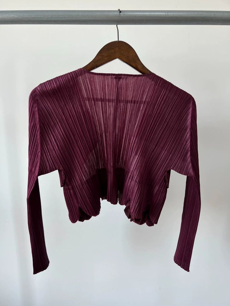 Issey Miyake issey miyake size:3 Petal-pleated cardigan Size XXS / US 00 / IT 34 - 5 Thumbnail