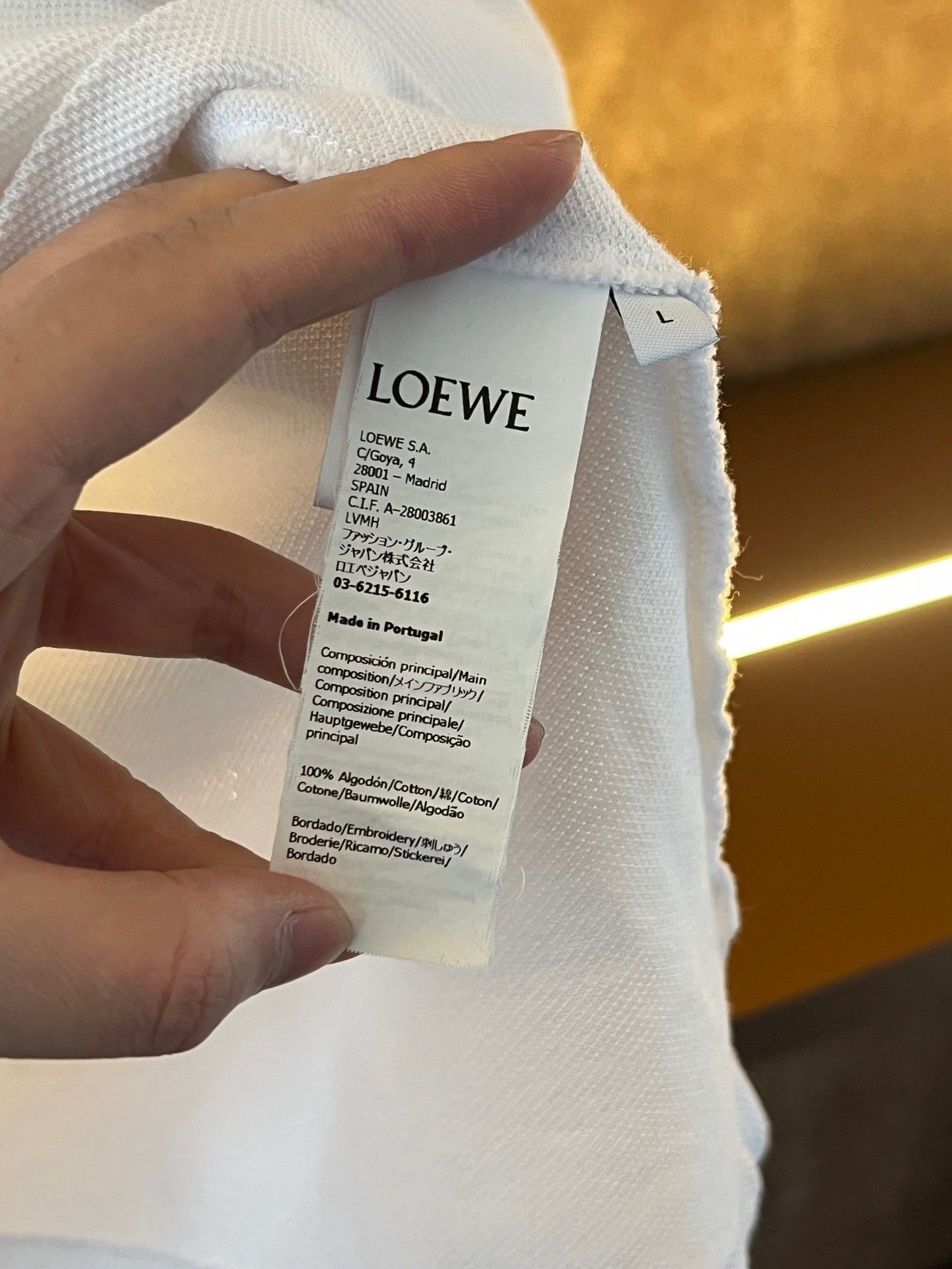 Loewe Loewe Polo Short Sleeve Size US L / EU 52-54 / 3 - 4 Thumbnail