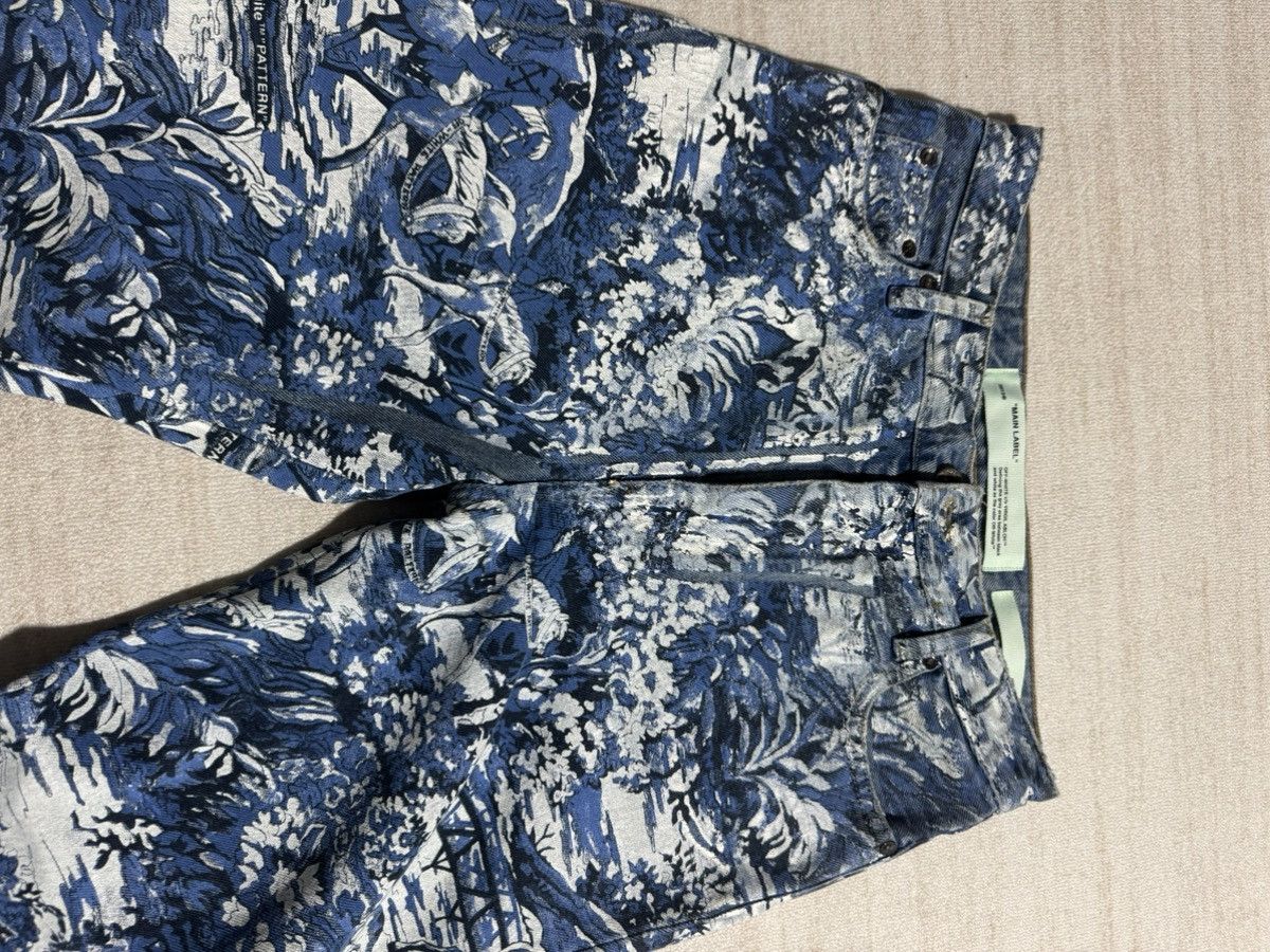 Off-White Printed jean Size 27" / US 4 / IT 40 - 5 Thumbnail
