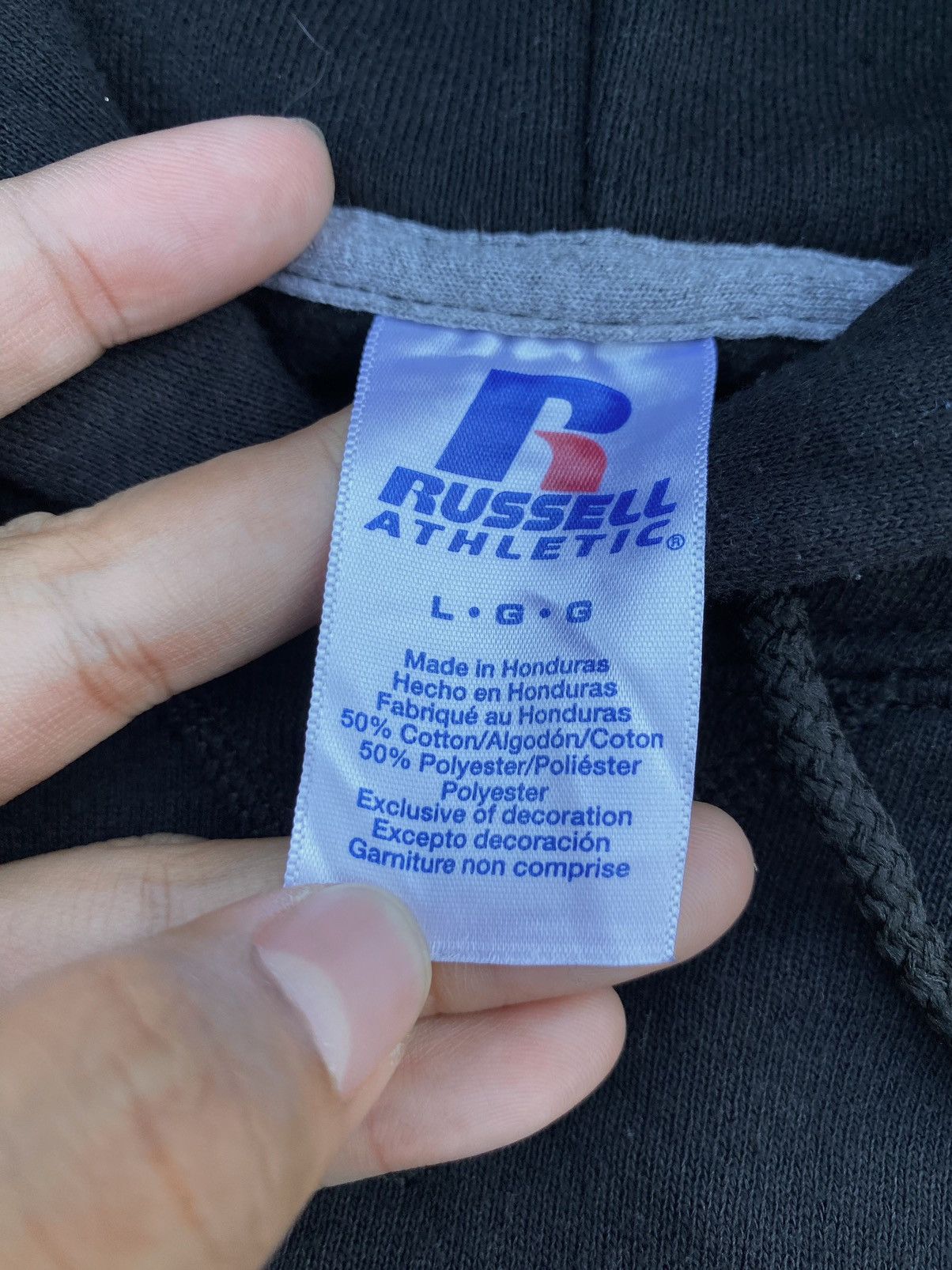 Russell Athletic Vintage Russell Athletic Hoodie EVERGREEN Size US L / EU 52-54 / 3 - 7 Thumbnail