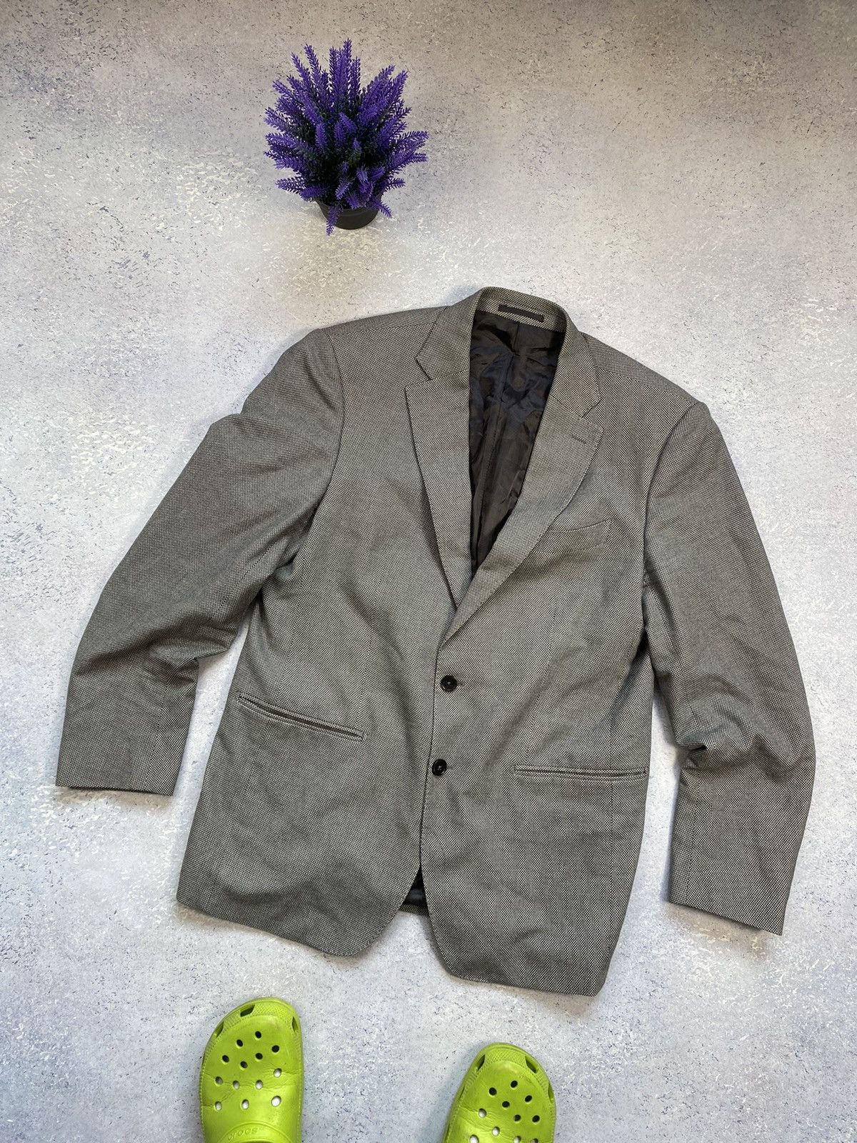 Boggi Boggi men’s grey blazer jacket size 54 Size US L / EU 52-54 / 3 - 1 Thumbnail