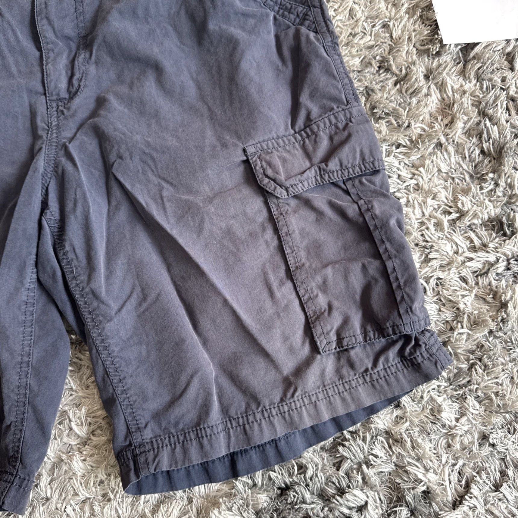 Vintage VINTAGE Sonoma Men Cargo Shorts Sun Faded 00’s Blue Multi Pocket 38 Sun Faded Y2K Size US 38 / EU 54 - 2 Thumbnail