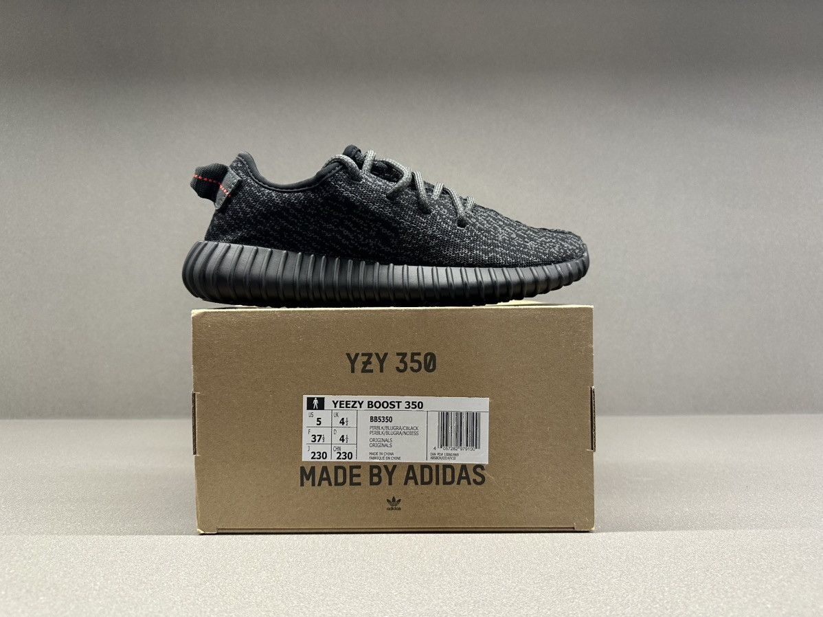 Adidas × Yeezy Yeezy boost 350 Pirate black 2023 Size US 5 / EU 37 - 3 Thumbnail