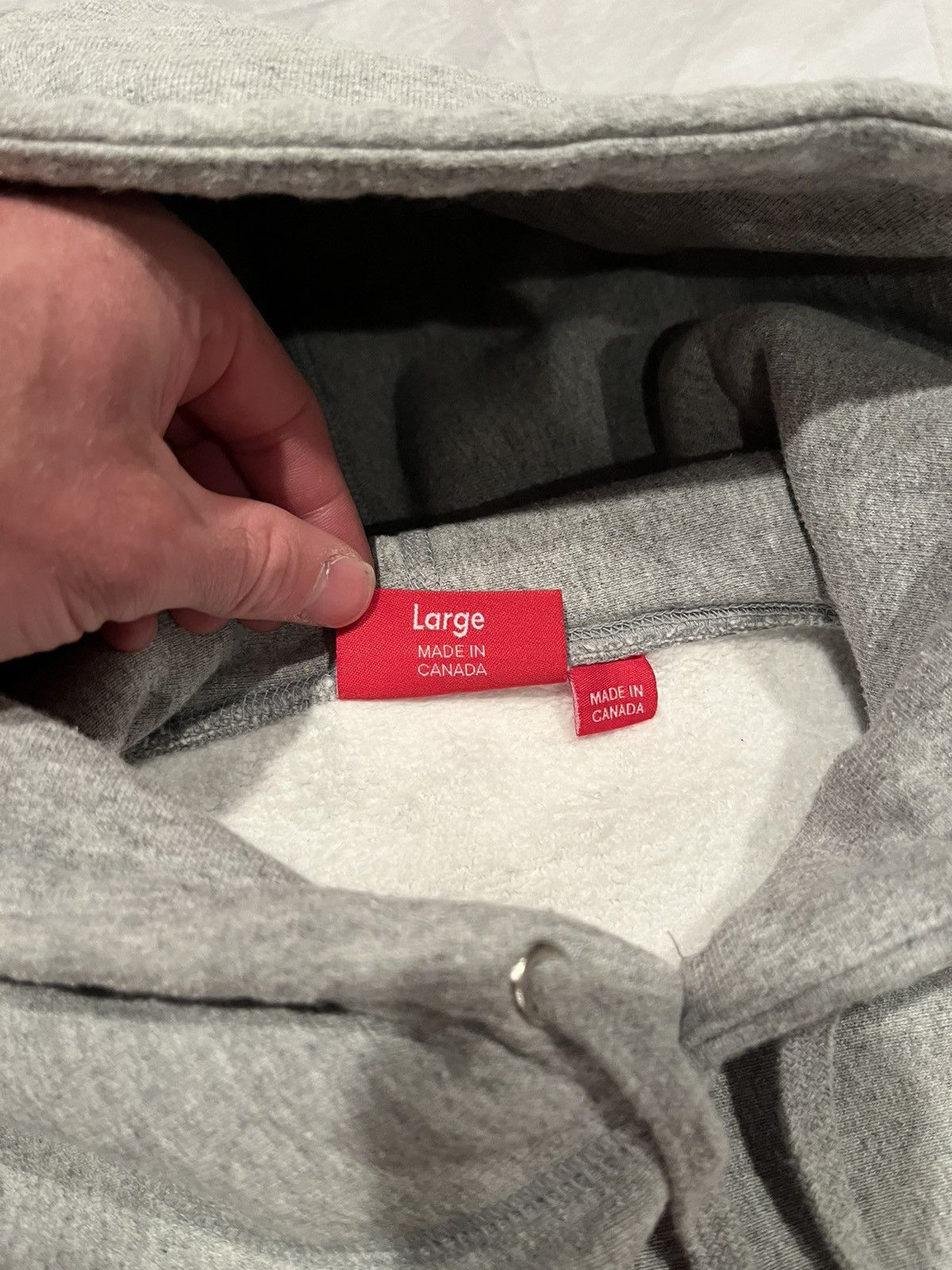 Supreme Supreme Cross box logo hooded sweatshirt Size US L / EU 52-54 / 3 - 3 Thumbnail