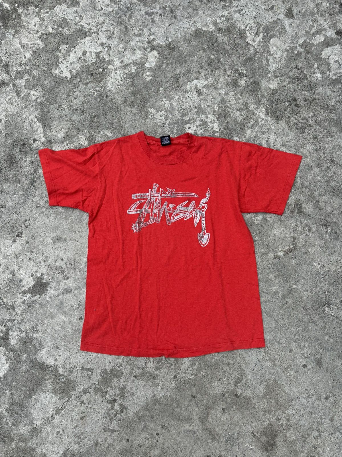 Stussy × Vintage Stussy “weapons” script Shirt Size US M / EU 48-50 / 2 - 1 Thumbnail