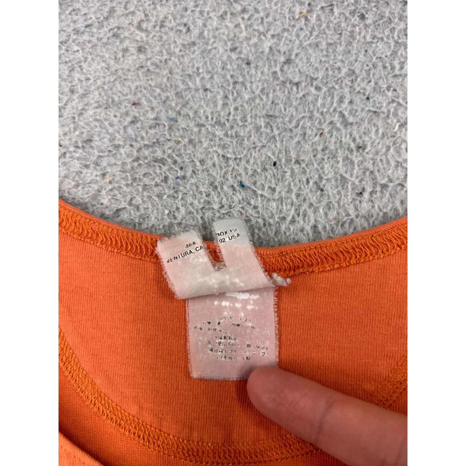 Patagonia Patagonia Shirt Womens Extra Large Orange Tank Sleeveless Cotton Jersey Size XL / US 12-14 / IT 48-50 - 4 Thumbnail