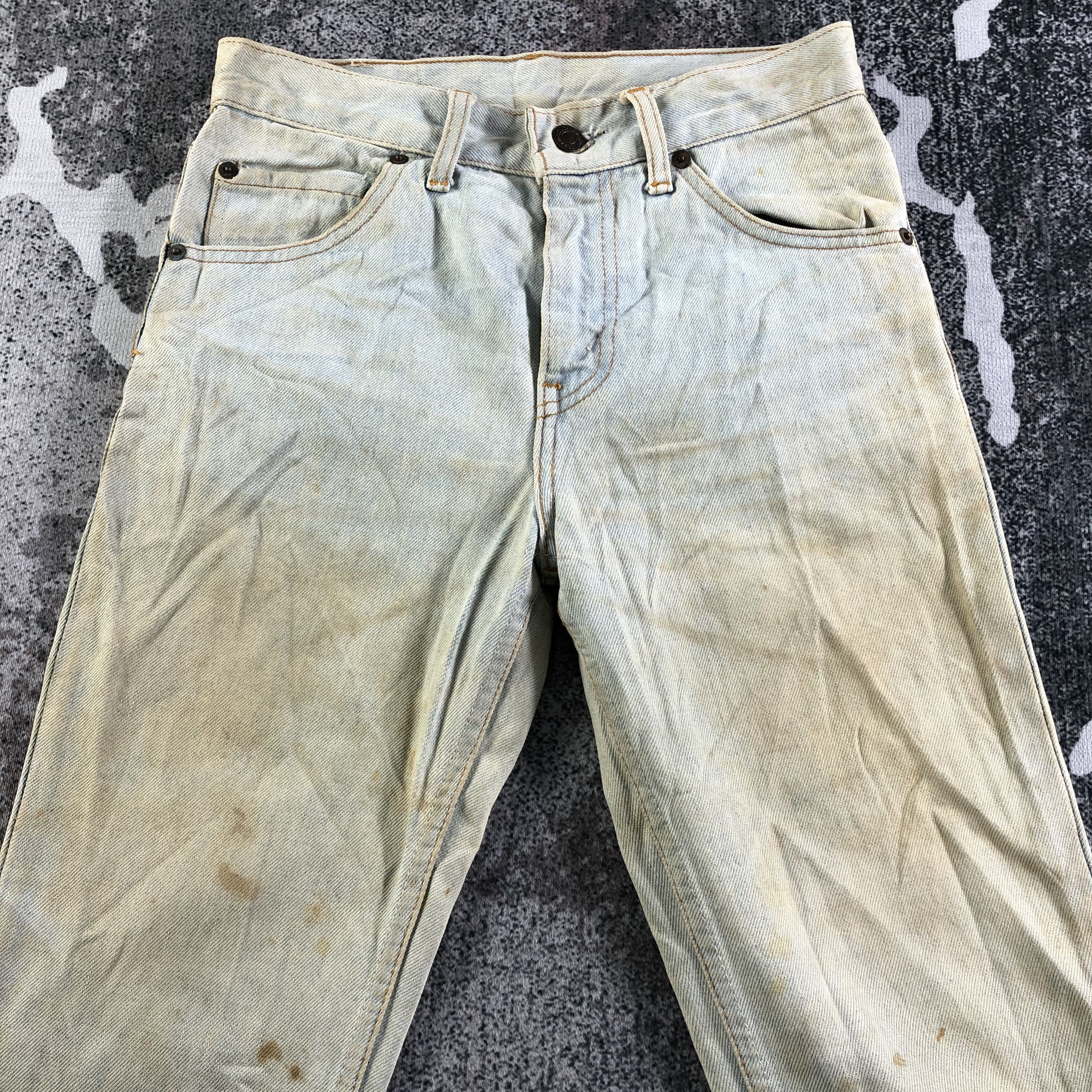 Levi's Vintage Levis 517 Jeans Dirty Wash Denim KJ3095 Size US 26 / EU 42 - 3 Thumbnail