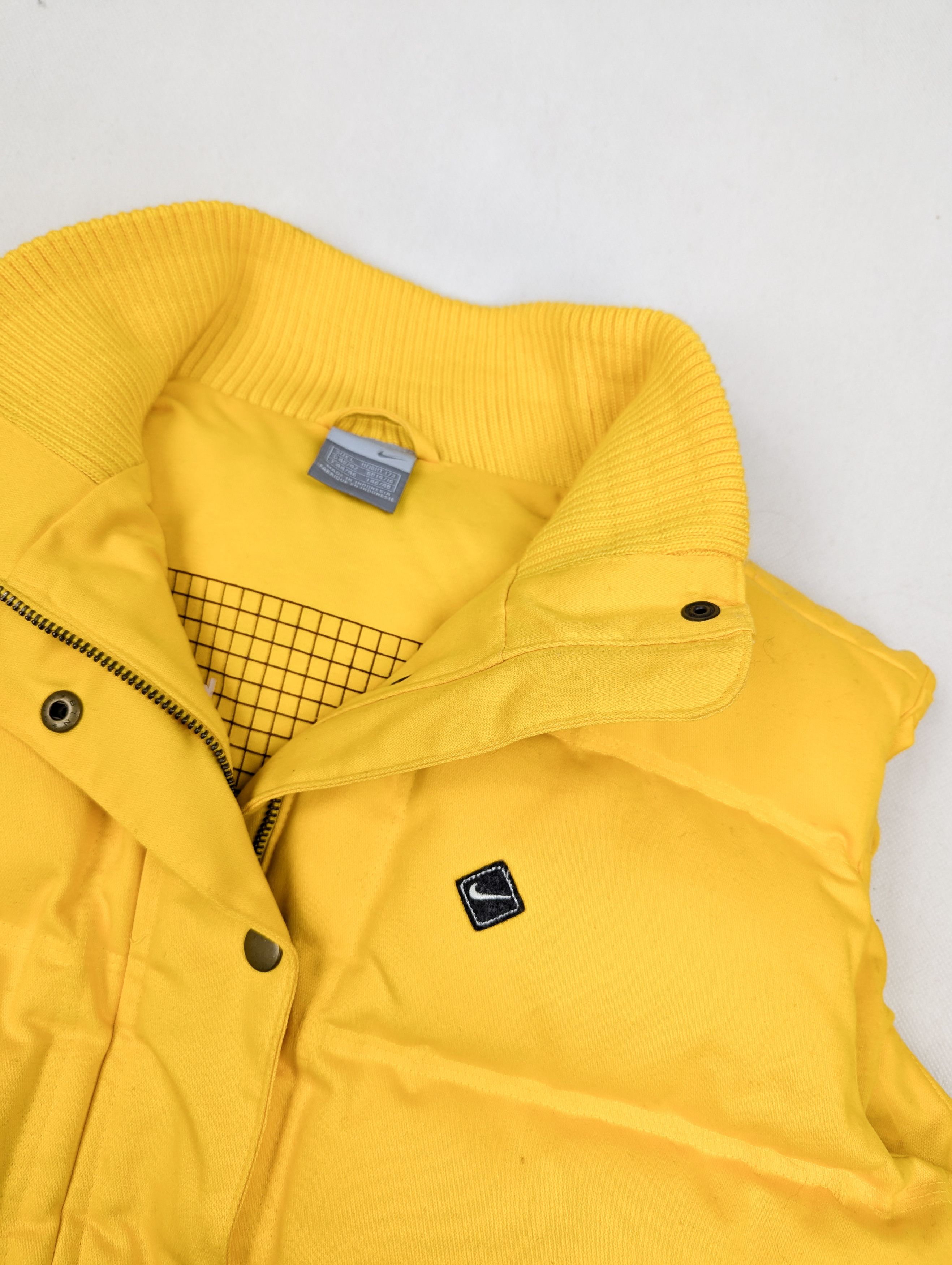 Nike Nike puffer down yellow vintage vest L Size L / US 10 / IT 46 - 2 Thumbnail