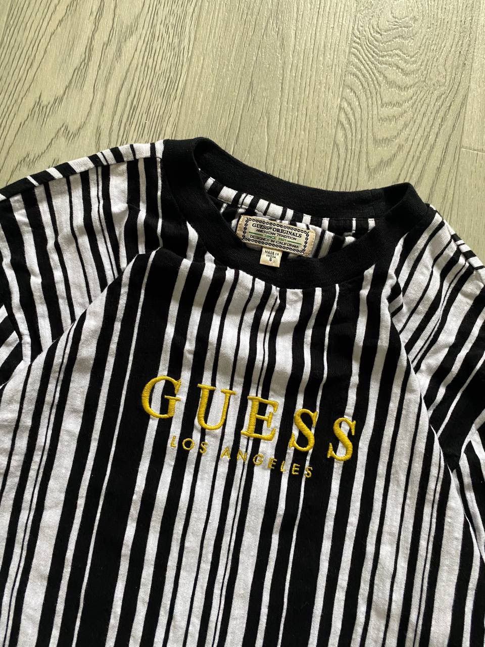 A$AP Rocky × Designer × Guess Vintage 90s Guess Striped Y2K Long Sleeve ASAP Rocky style S Size US S / EU 44-46 / 1 - 2 Thumbnail