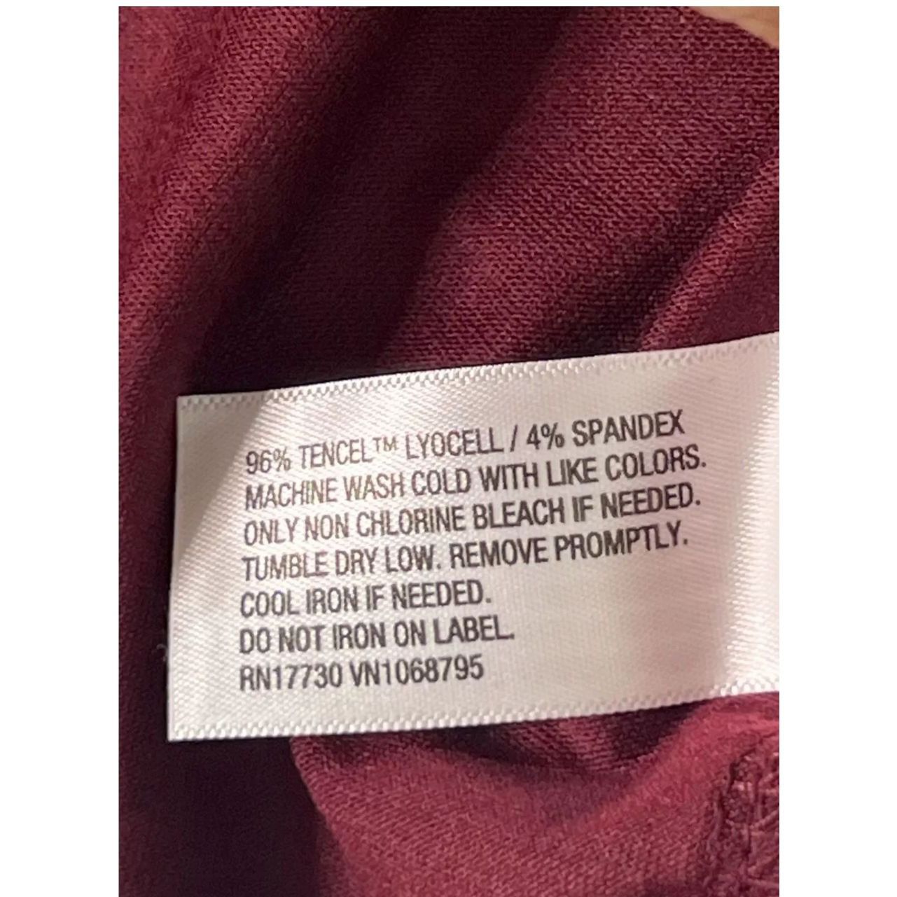 Other A New Day - Women's Long Sleeve T-Shirt - Burgundy - Large Size L / US 10 / IT 46 - 10 Thumbnail