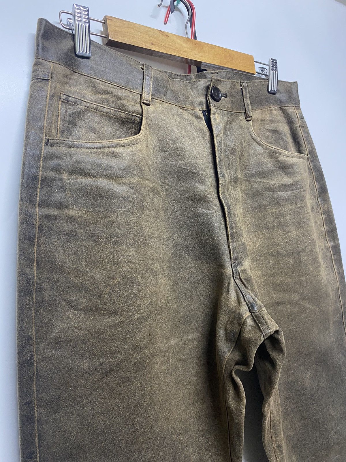 Japanese Brand × Leather Keise Reverie Leather Pants Size US 30 / EU 46 - 7 Thumbnail