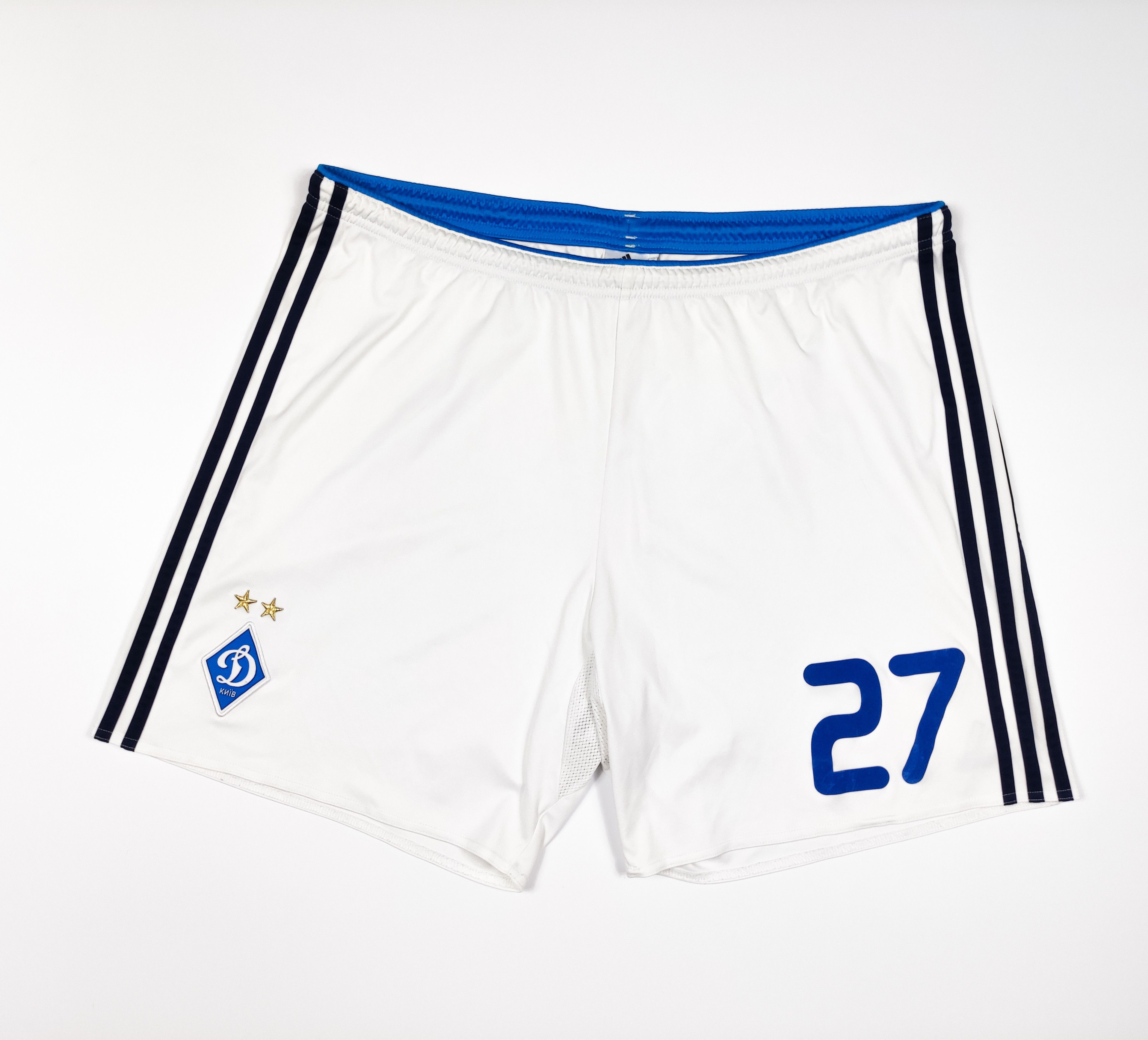 Adidas Yevgen Makarenko #27 Dynamo Kyiv 2014 2015 Adidas Shorts Size US 38 / EU 54 - 5 Thumbnail