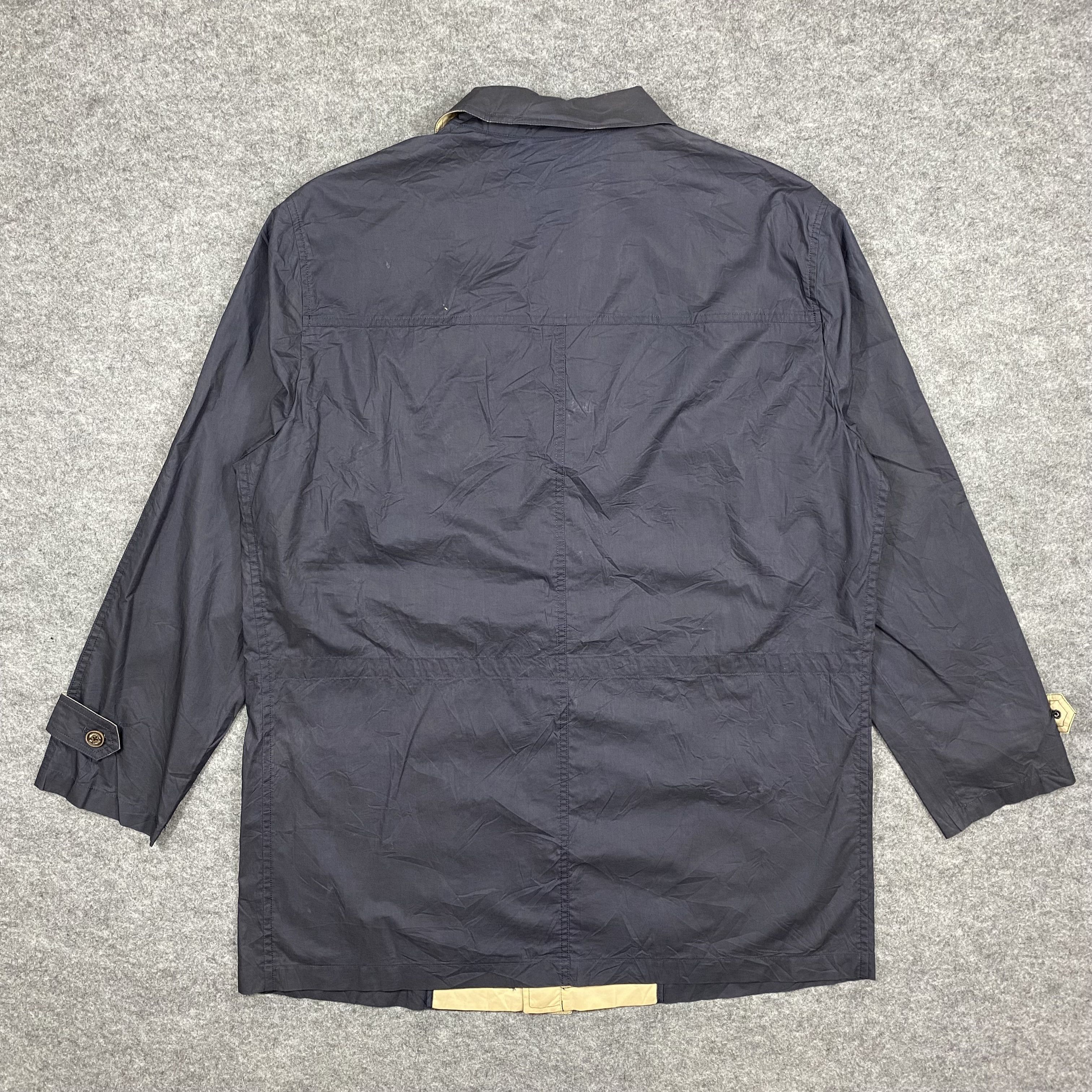 Aquascutum VINTAGE 90s AQUASCUTUM Navy Field Jacket-J668 Size US L / EU 52-54 / 3 - 2 Thumbnail