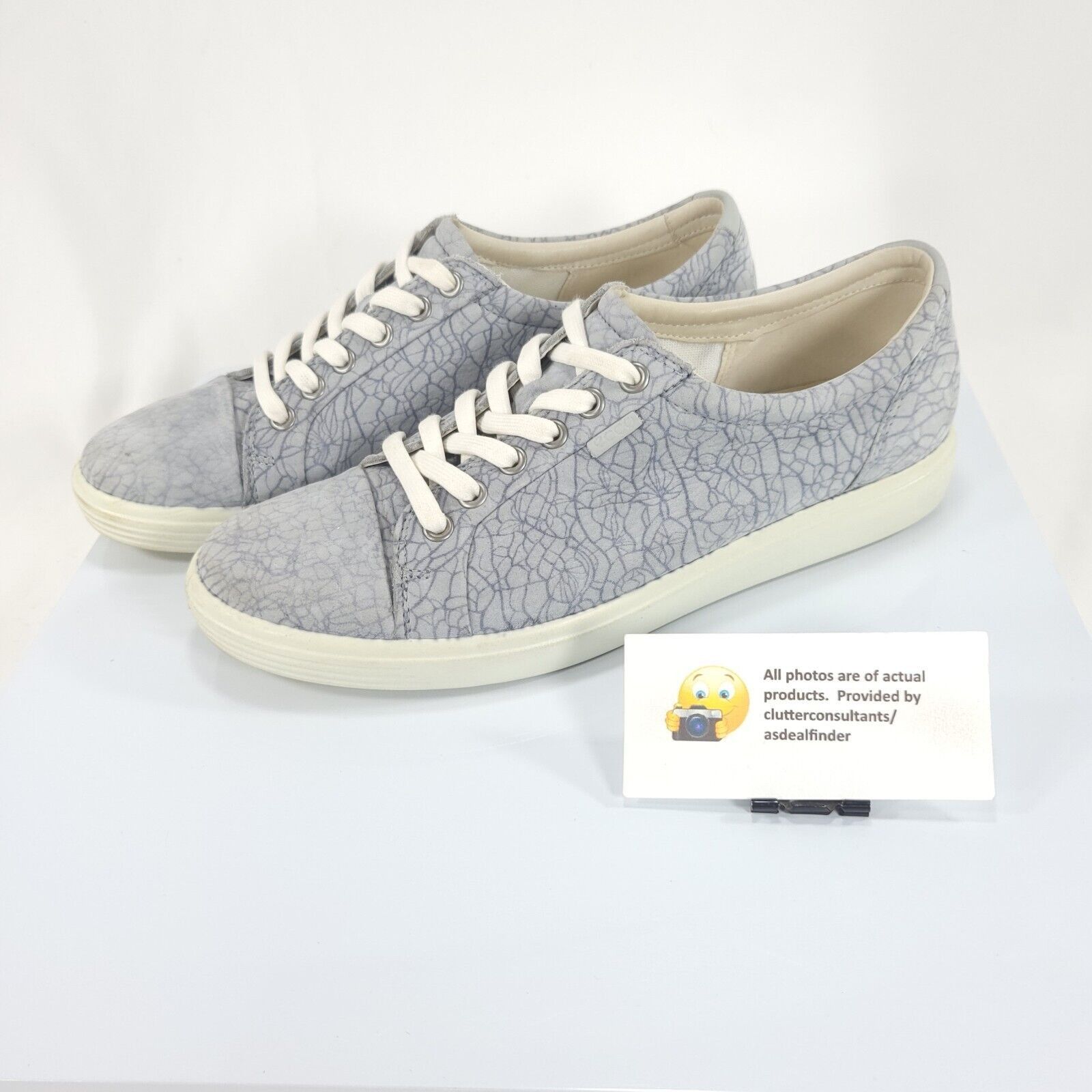 Ecco Ecco Casual Outdoor Sneaker Shoe Womens Size 10 Gray White Size US 10 / IT 40 - 1 Thumbnail