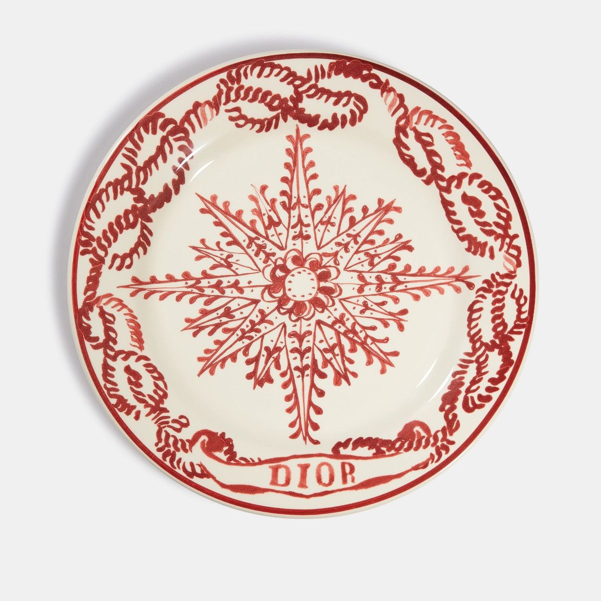 Dior o1bcso1str0624 Size: OS / 8 Dinner Plate in Multicolor Size ONE SIZE - 6 Thumbnail