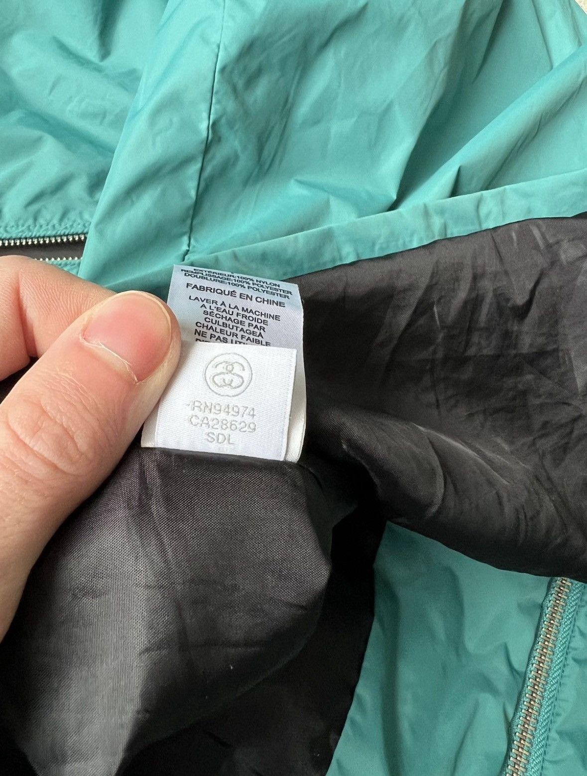 Stussy Vintage Stussy Rain Jacket Size S / US 4 / IT 40 - 8 Thumbnail