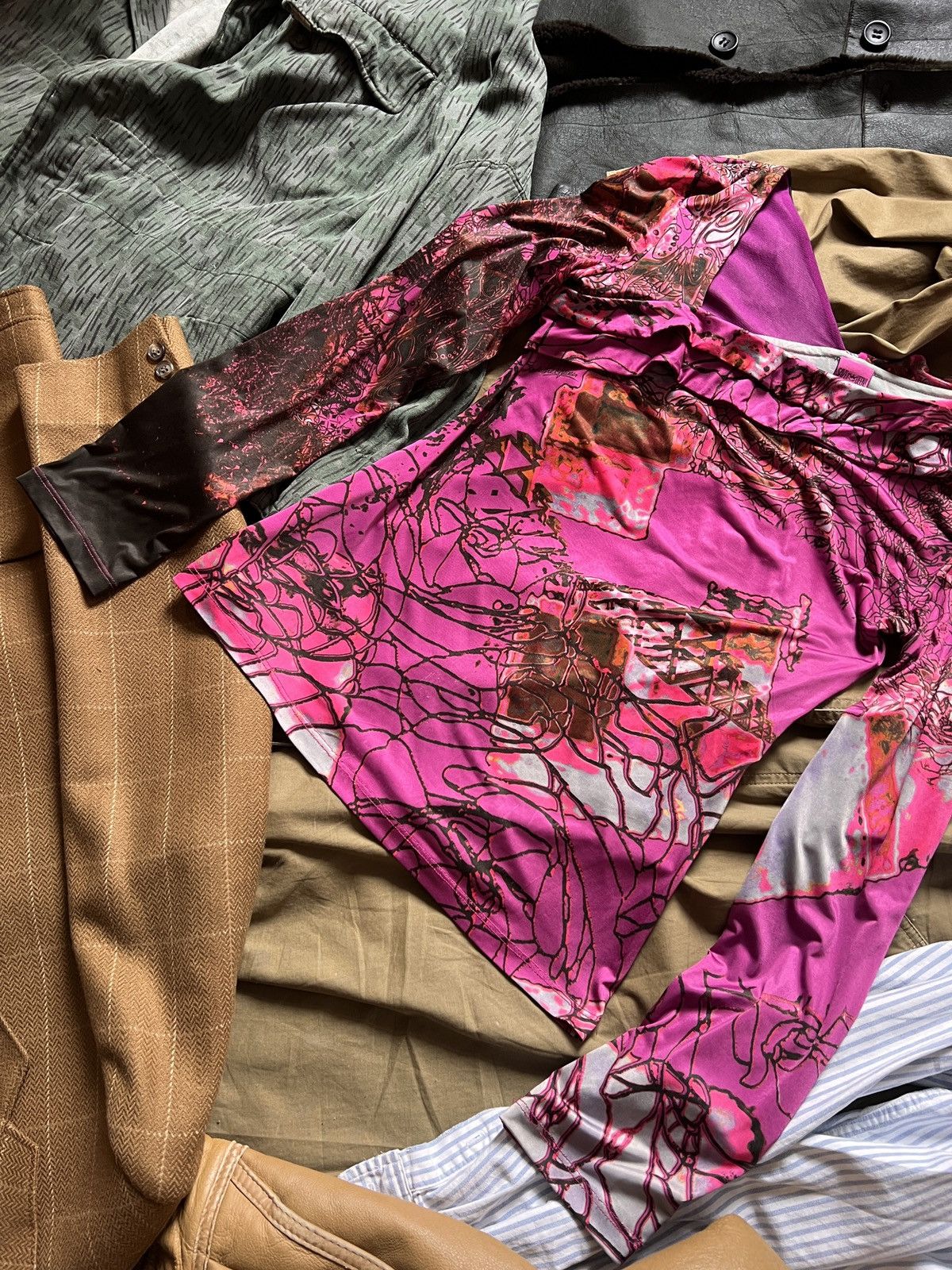 Vintage Avant-Garde Save The Queen Y2K Blouse JPG Size L / US 10 / IT 46 - 8 Thumbnail