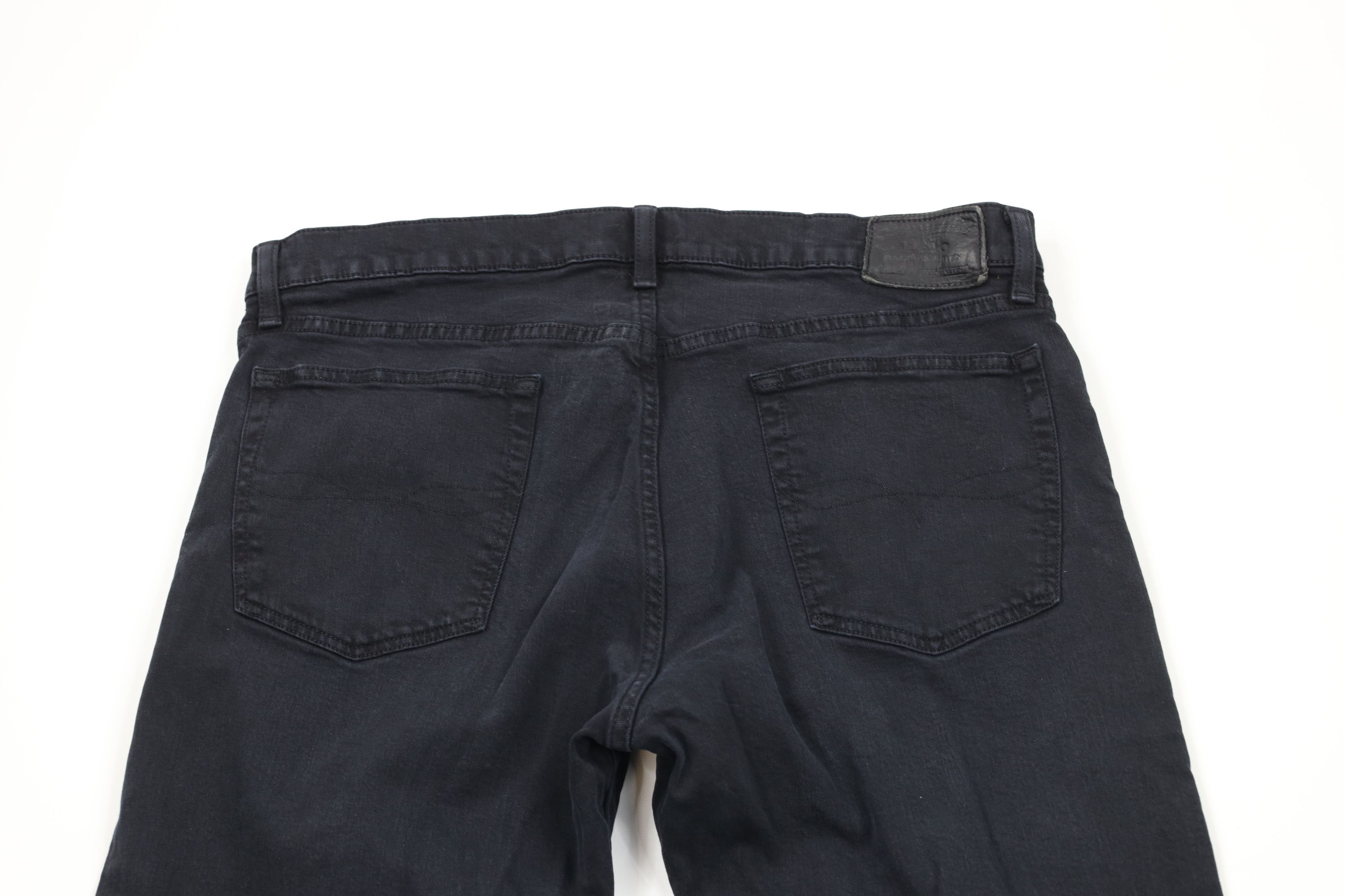 Ralph Lauren × Vintage Vintage Y2K Ralph Lauren Straight Leg Stretch Denim Jeans Size US 36 / EU 52 - 11 Thumbnail