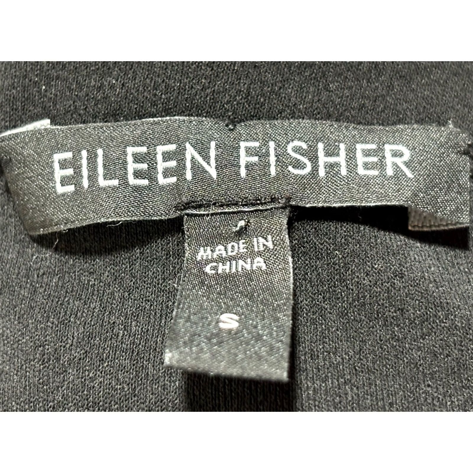 Eileen Fisher Eileen Fisher Silk Tunic Top Shirt Women’s Small Black Side Slits Minimalist Size S / US 4 / IT 40 - 6 Thumbnail