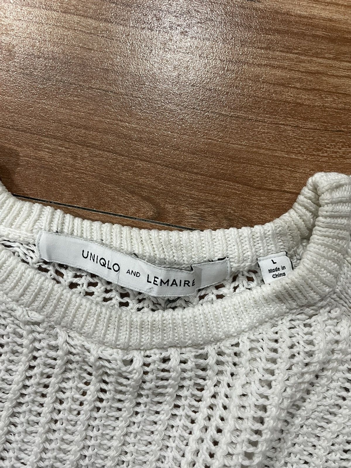 Lemaire × Uniqlo Uniqlo and Lemaire fishnet Size L / US 10 / IT 46 - 3 Thumbnail
