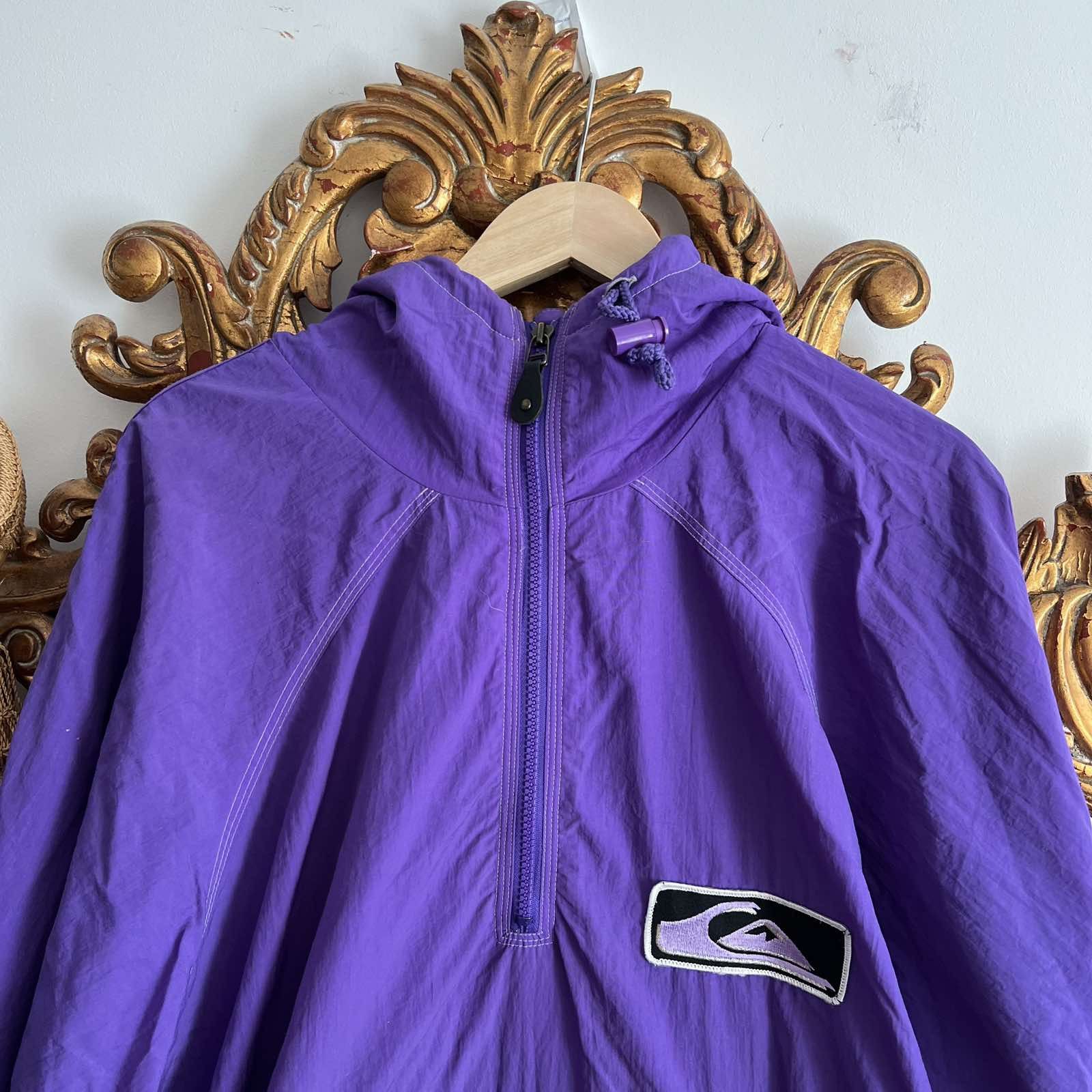 Quiksilver × Vintage Vintage 90's Quiksilver Big Logo actec Jacket Sz XXL Size US XL / EU 56 / 4 - 3 Thumbnail