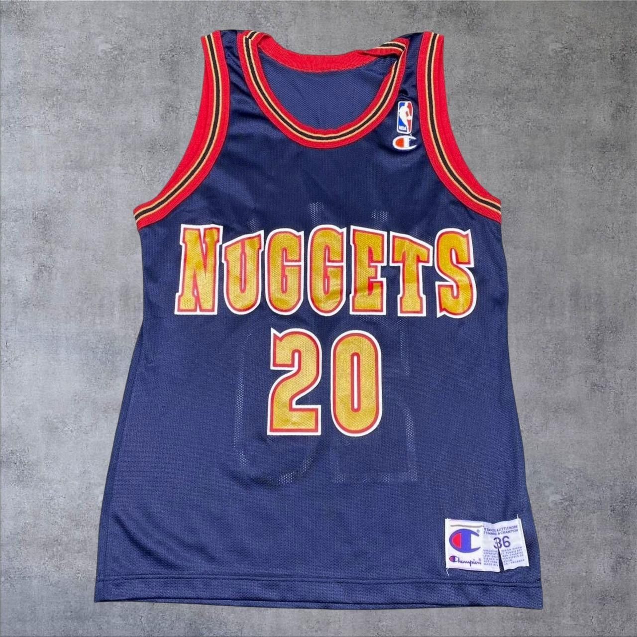 Champion Vintage Denver Nuggets Jersey Size US S / EU 44-46 / 1 - 1 Thumbnail