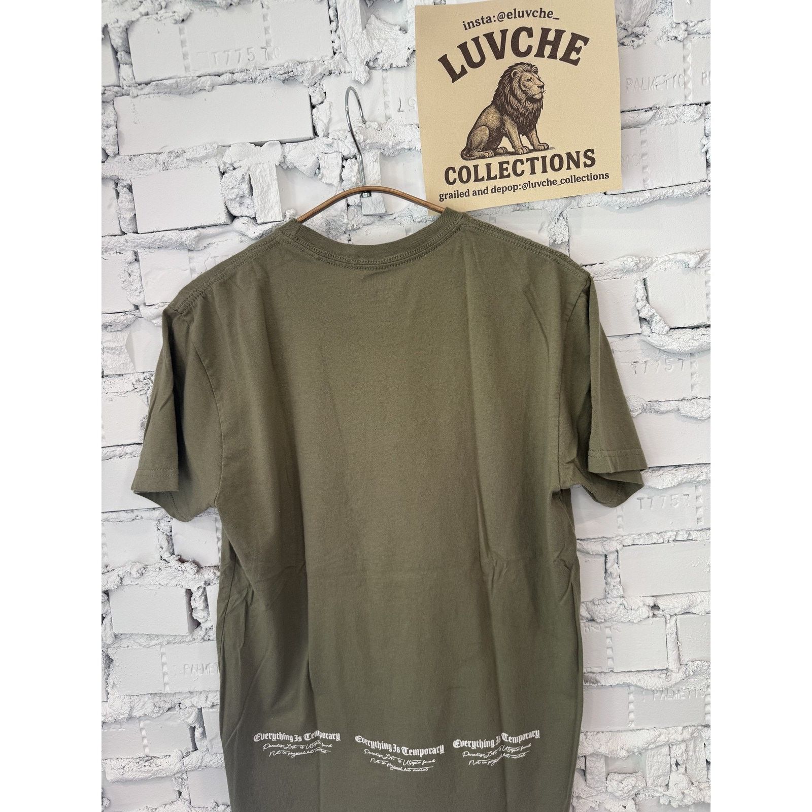 Survival of the Fashionest Paradise Lost Shirt Mens Graphic Tee Everything Is Temporary Size US M / EU 48-50 / 2 - 2 Thumbnail