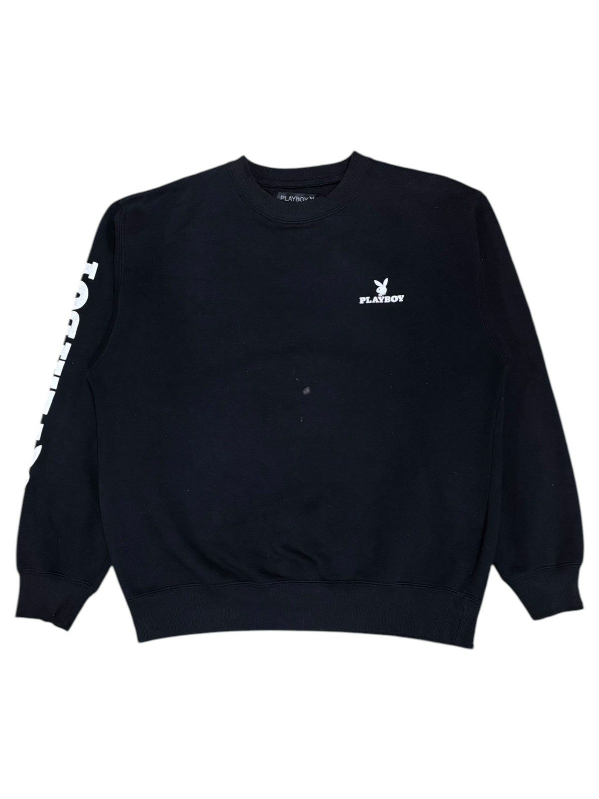 Japanese Brand × Playboy × Vintage Vintage Playboy X Super Lover Big Logo Spell Out Sweatshirt Size US L / EU 52-54 / 3 - 2 Thumbnail