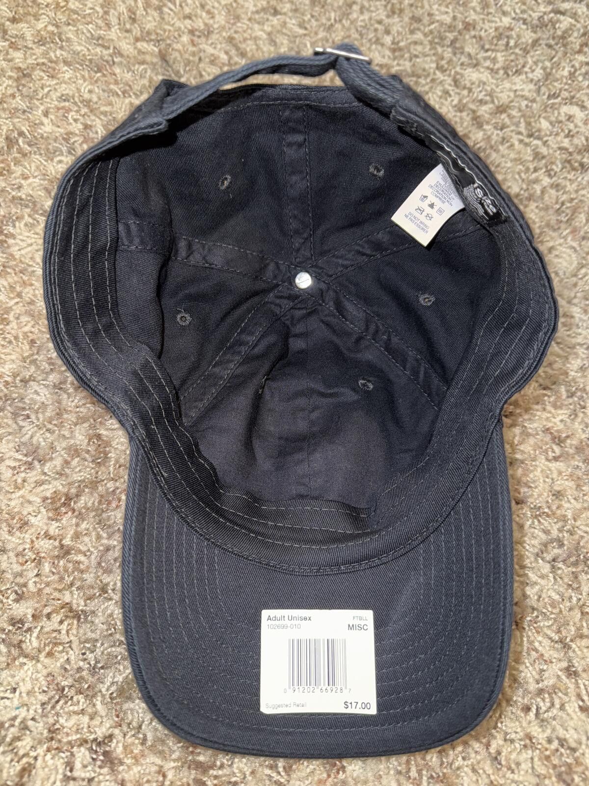 Nike Nike Women’s Heritage86 WomenSwoosh Black Hat Size ONE SIZE - 10 Thumbnail
