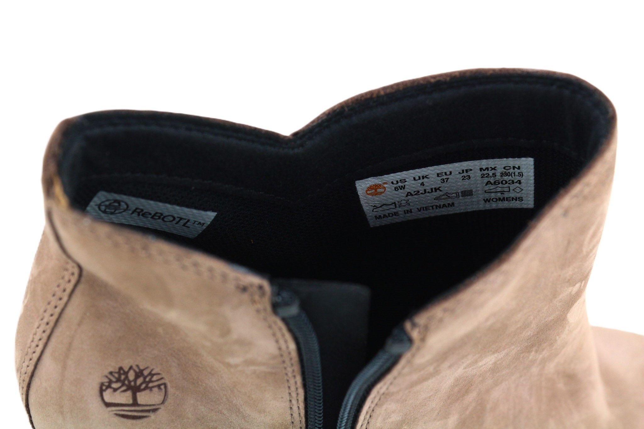 Timberland A2JJK-A6034 EU36/37 Brown Leather Ankle Heels Shoes 80862 Size US 5 / IT 35 - 10 Thumbnail